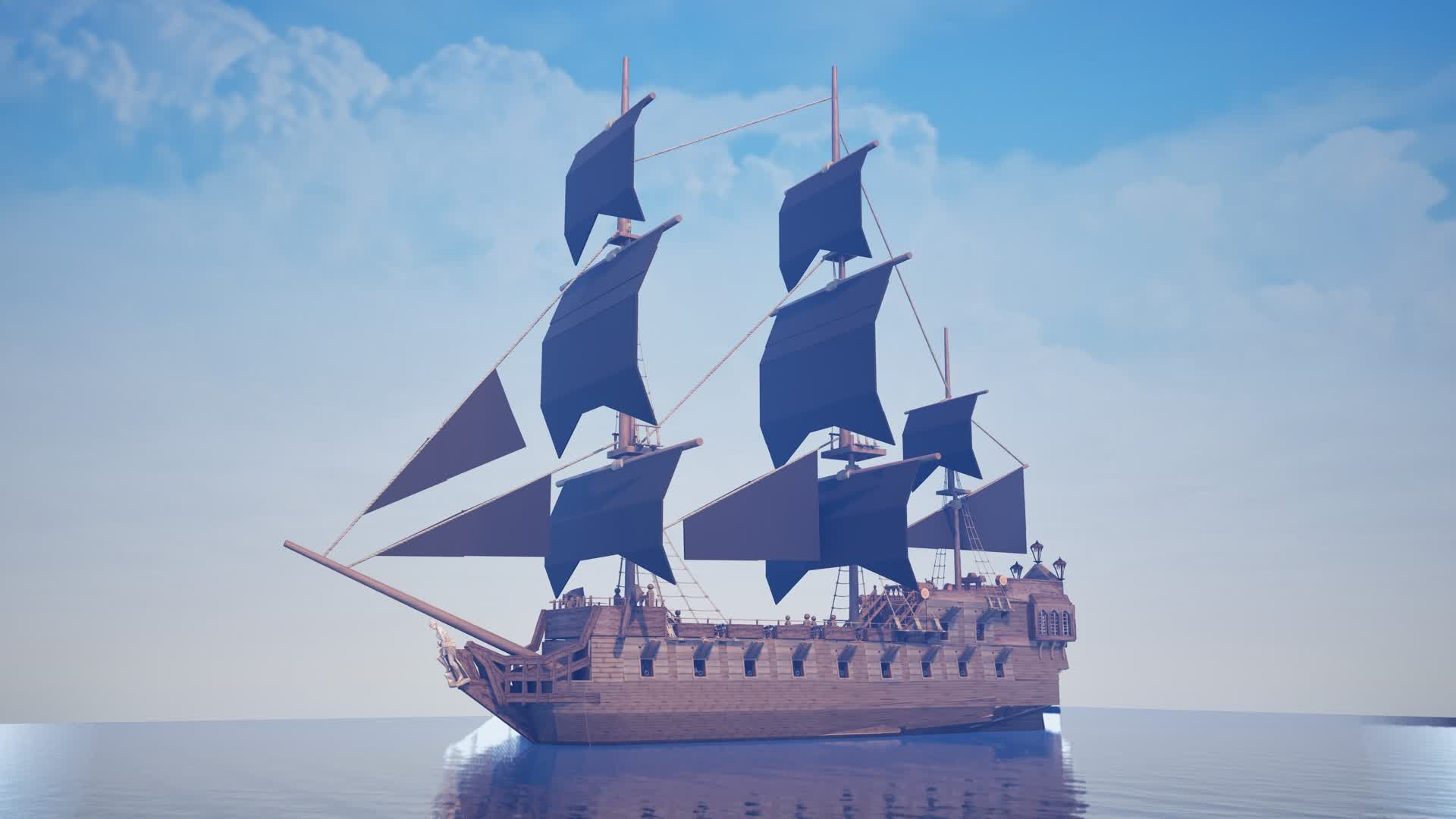 ブラックパール号　Black Pearl Pirate Ship