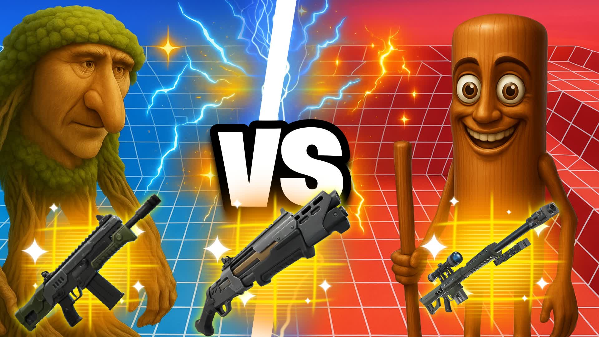 BRAINROT RED VS BLUE🔴🔵(EVERY GUN)