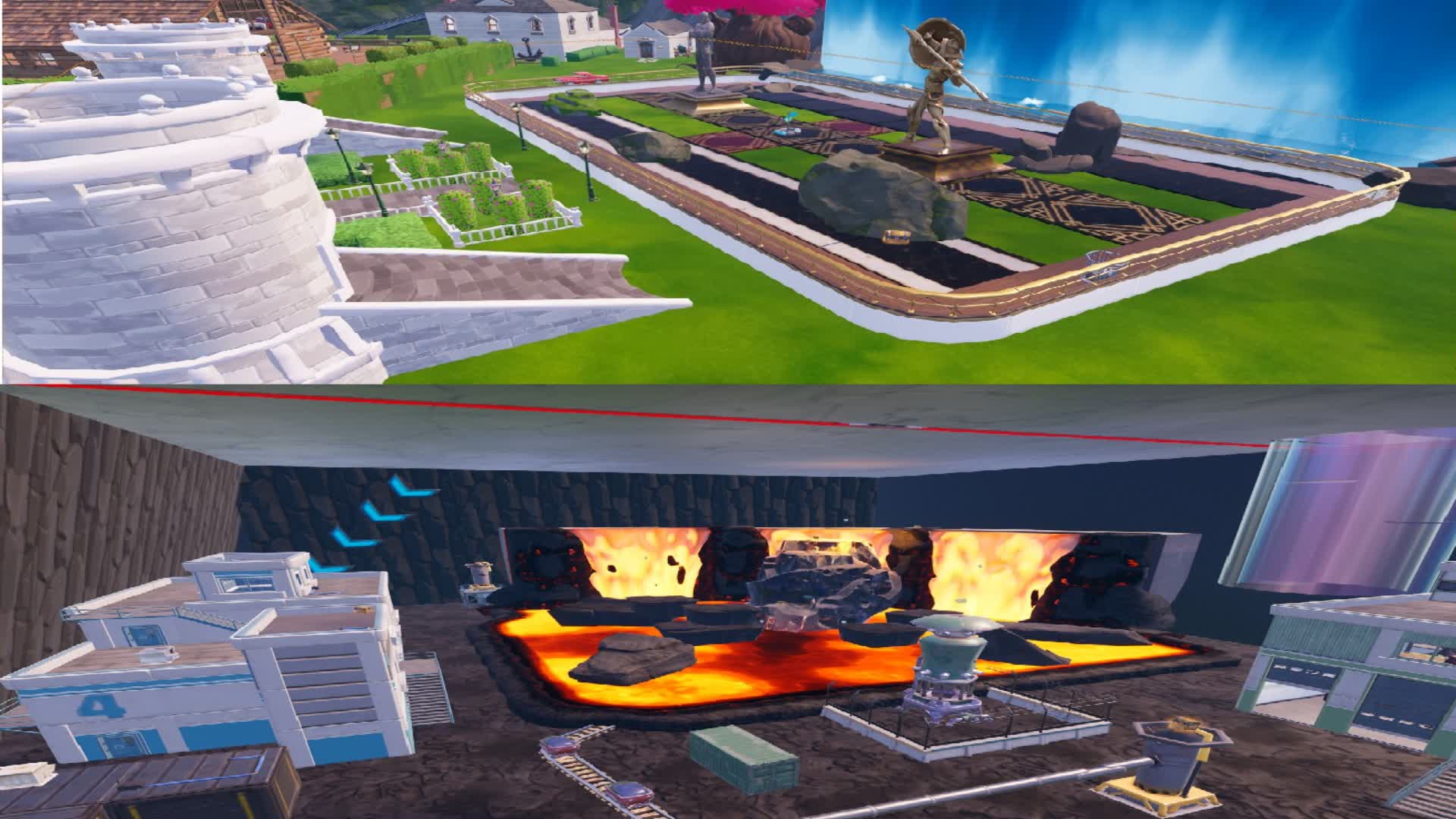 Capture the flag arena