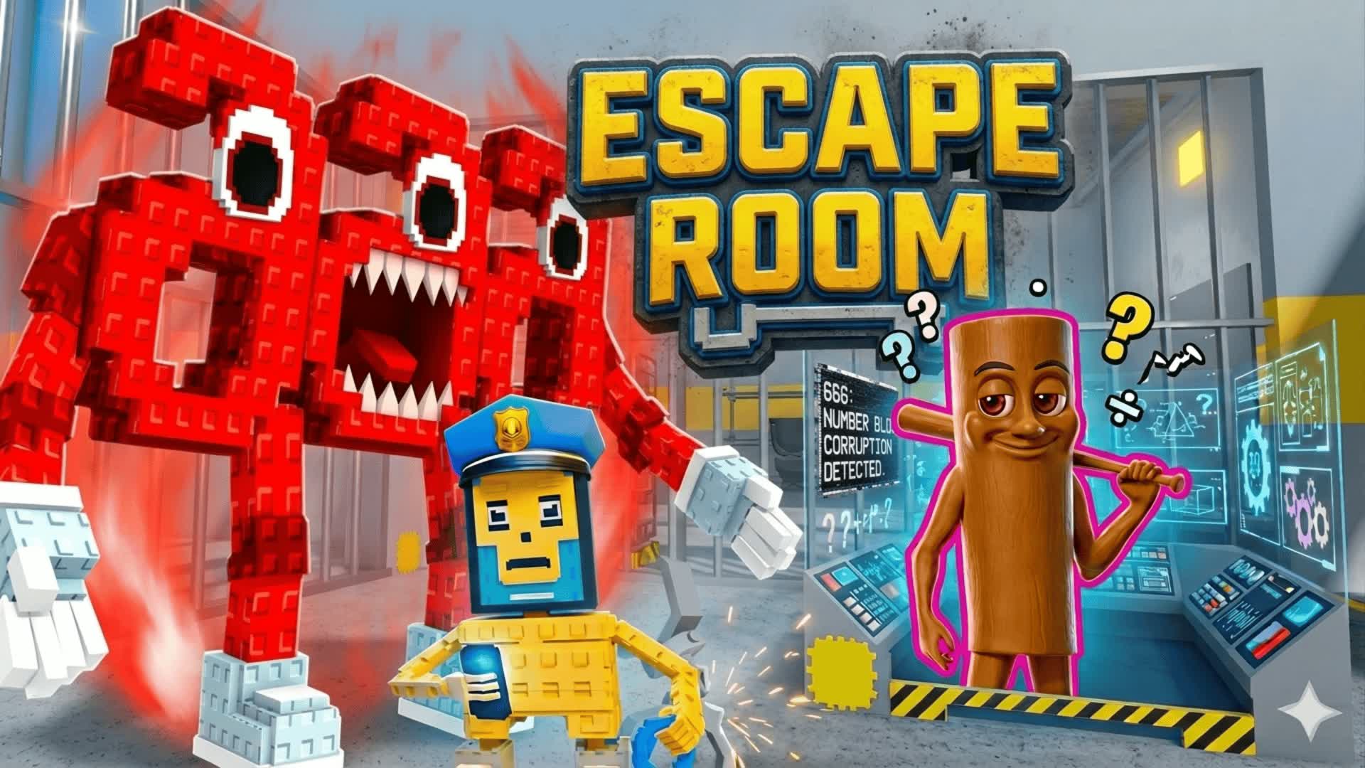 ESCAPE ROOM🚪 SURVIVAL PARKOUR EASY TMT