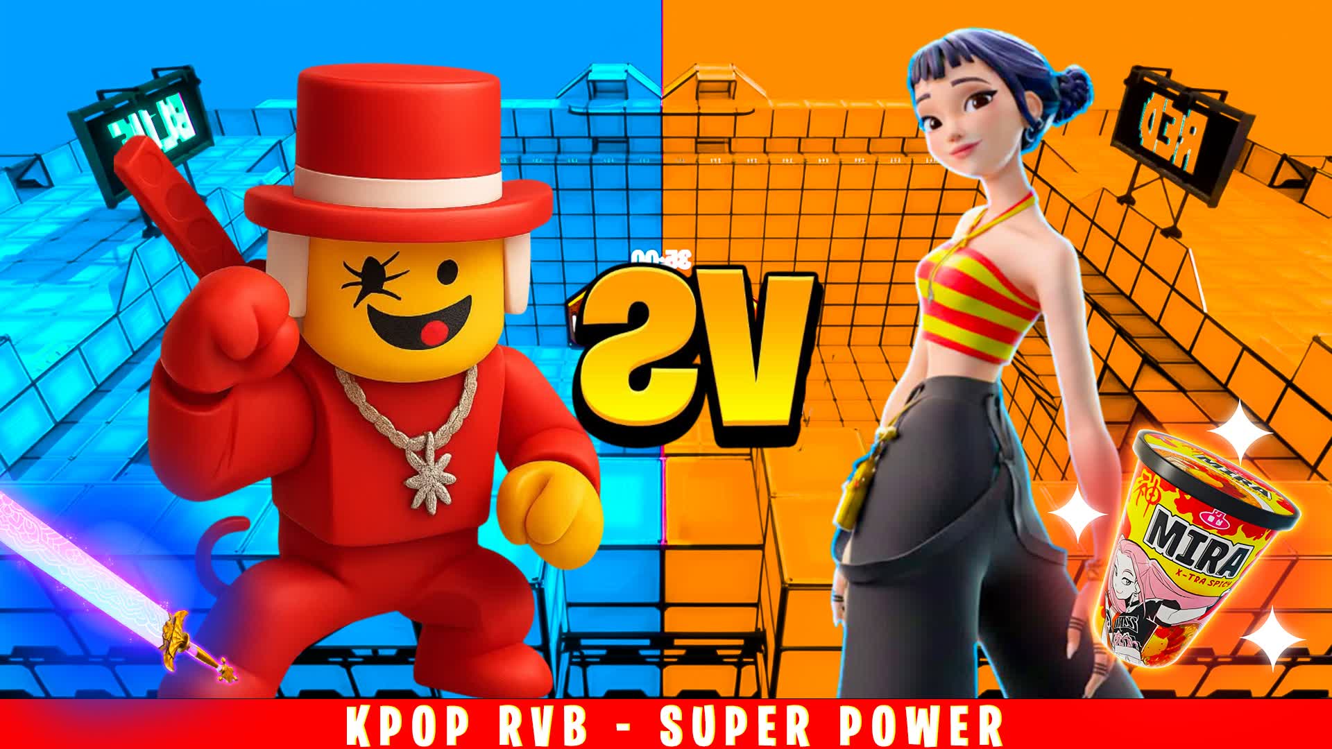 RVB I KPOP HUNTERS RED VS BLUE 🔴🔵