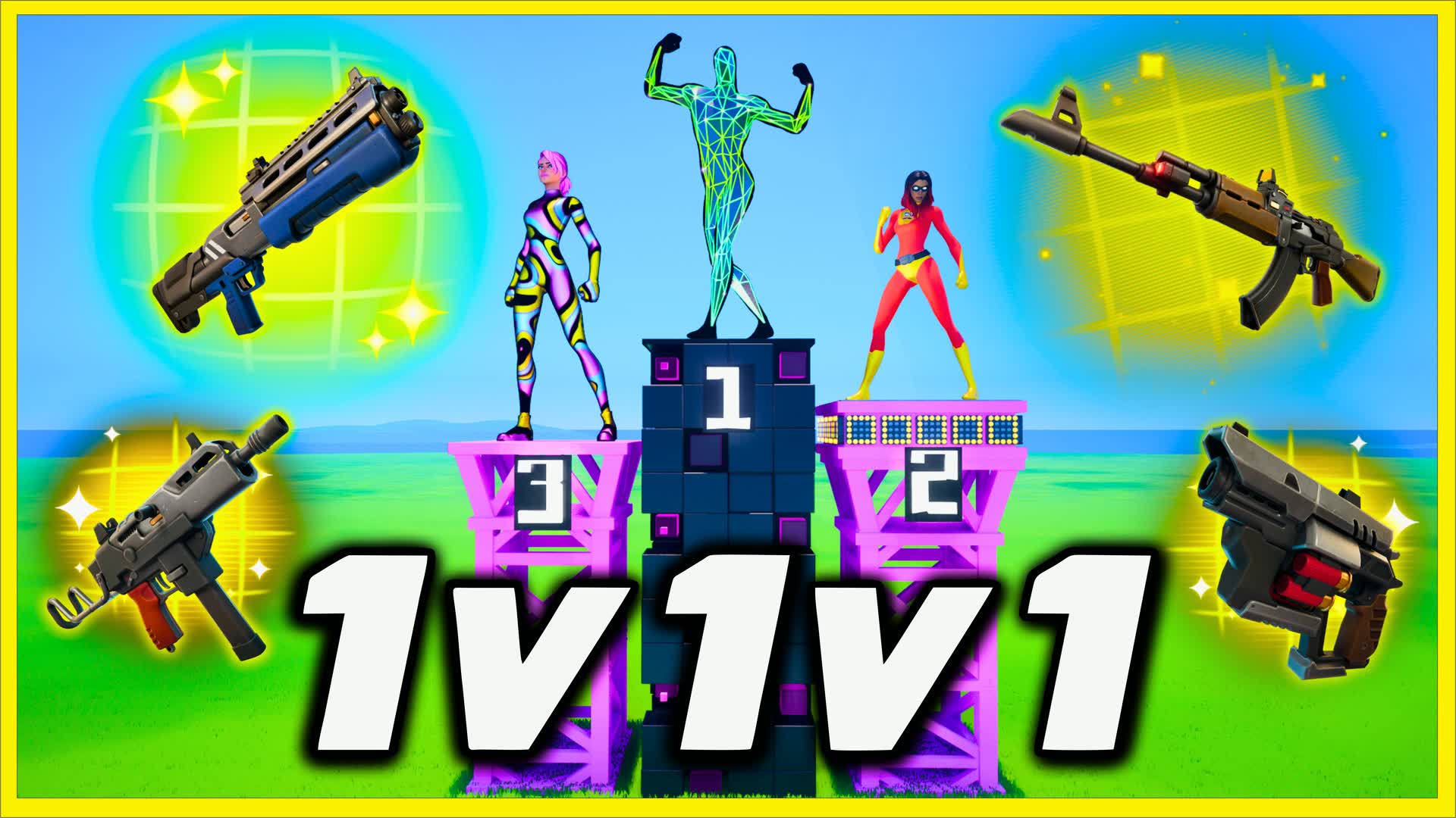 1V1V1 KING OF THE HILL