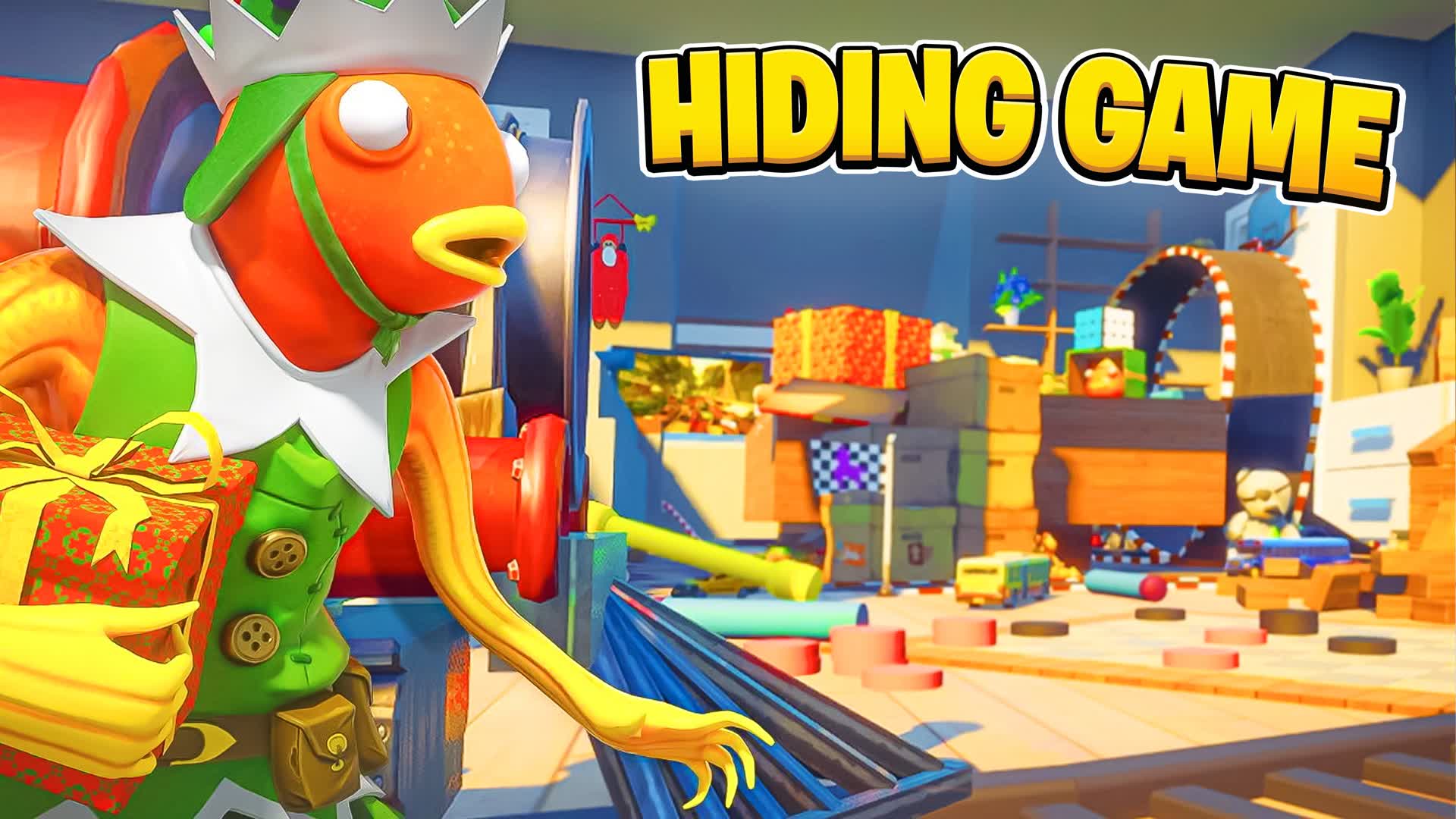 🎅GIANT GIFTS🎁 HIDING GAME👀