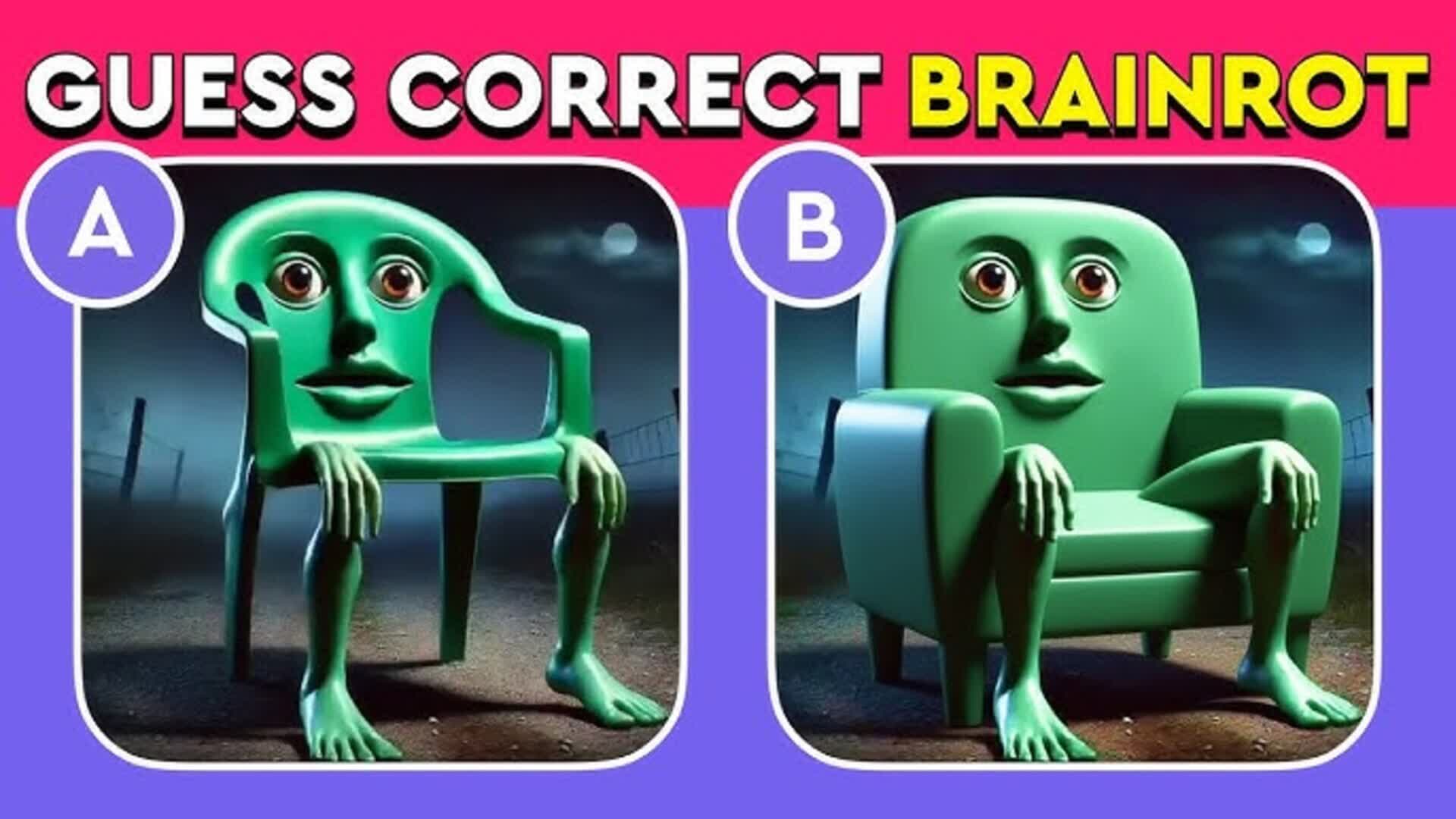 Guess The Real Brainroot  IQ Minigame 🎮