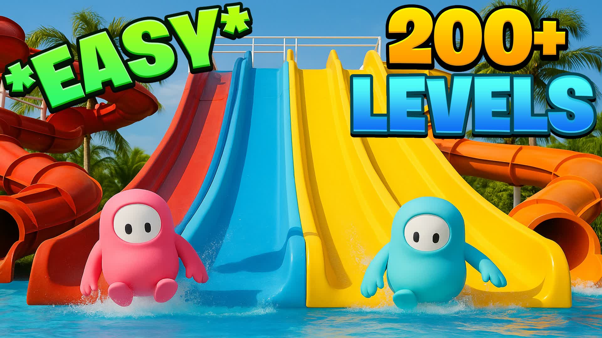 ⭐️ MINIGAMES FALL GUYS OBBY PARKOUR🌈