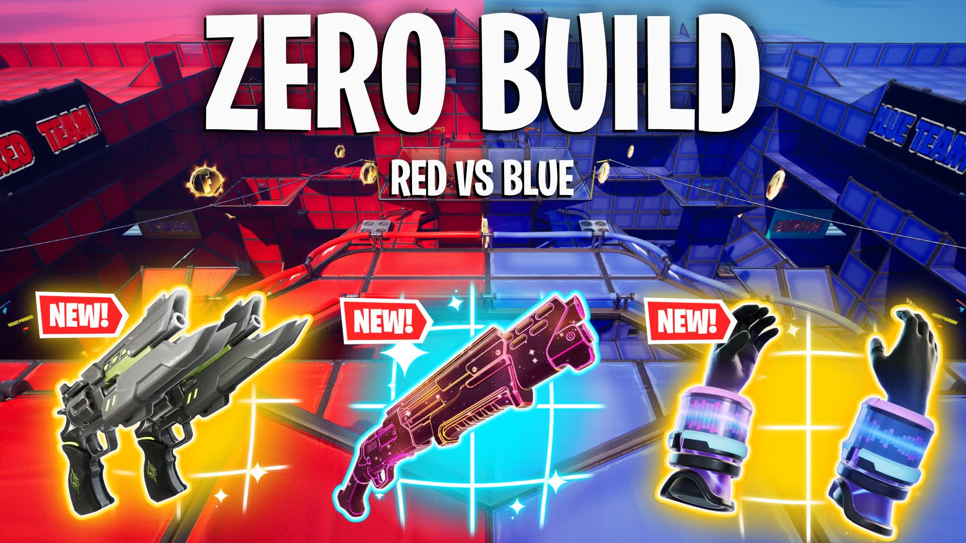 ZERO BUILD RED VS BLUE