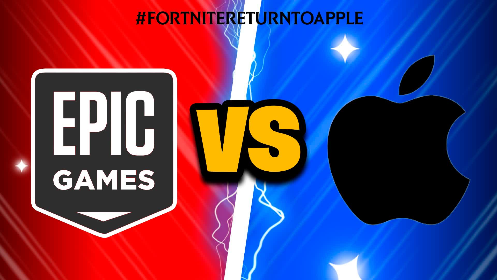 MEGA APPLE VS EPIC 🔴🔵