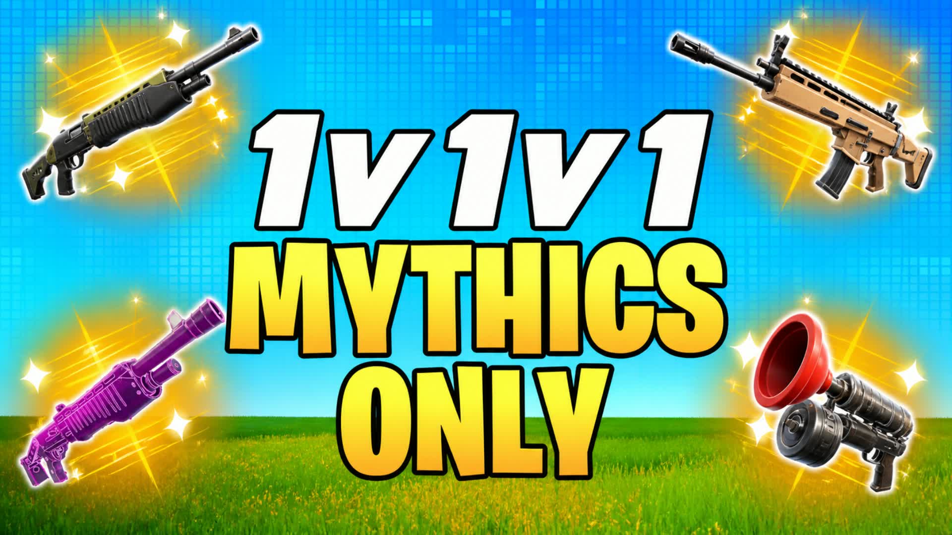 MYTHICS ONLY 1v1v1s 🎯