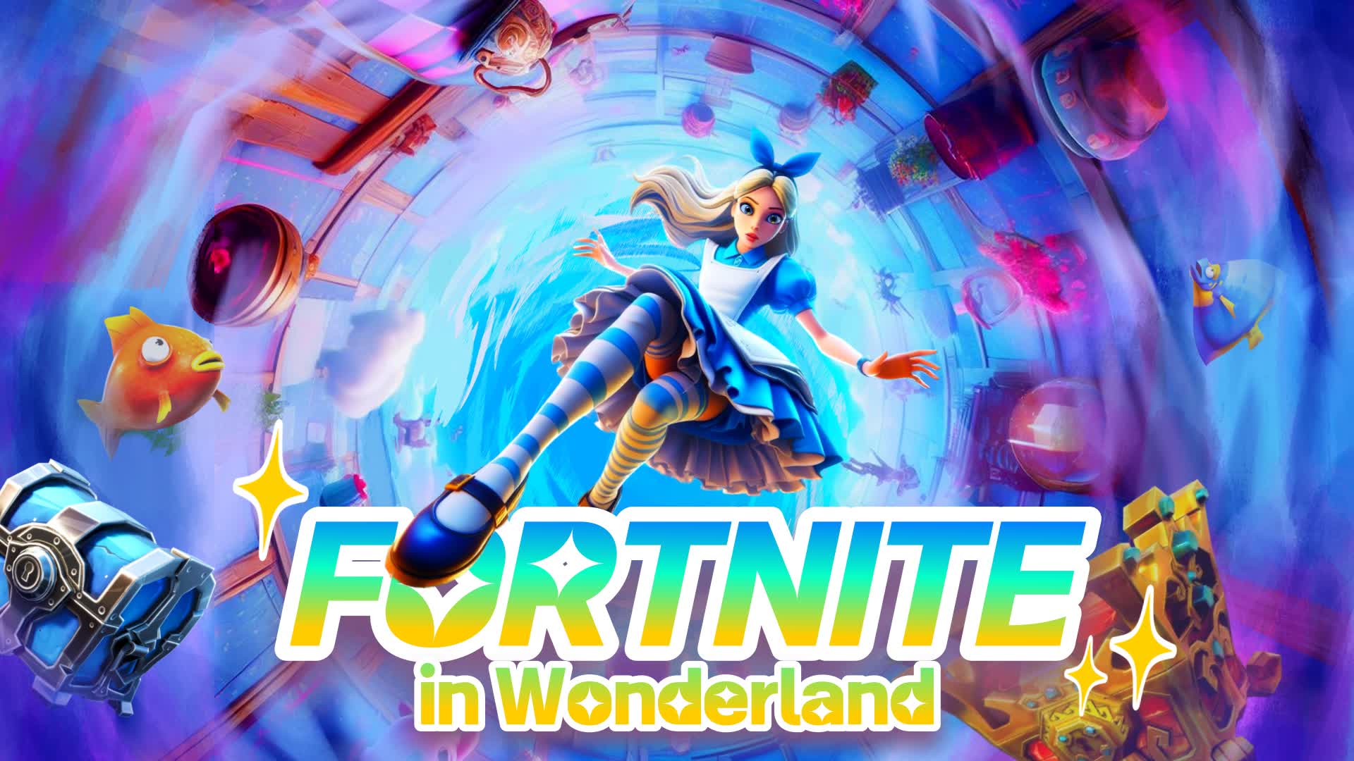 ♥️Fortnite In Wonderland♦️