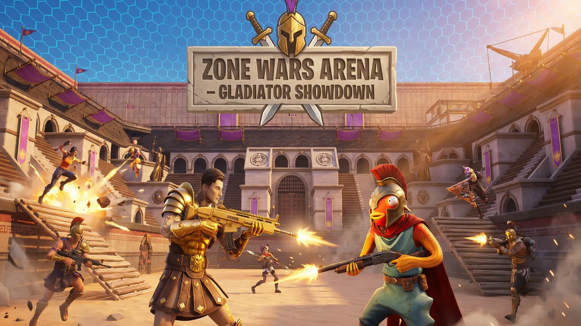 🏛️ ARENA ZONE WARS 🏛️