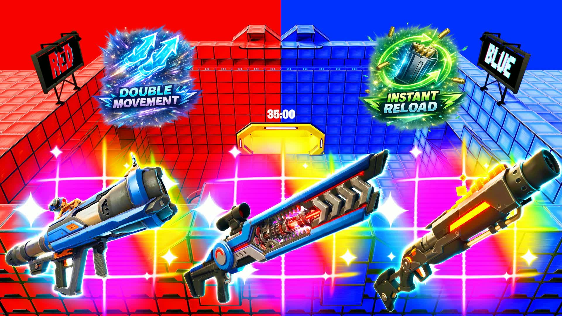 RED VS BLUE [GOAT] Powers