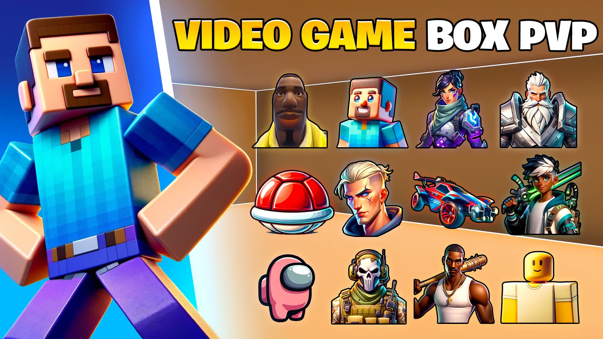 🕹VIDEO GAME BOX PVP📦