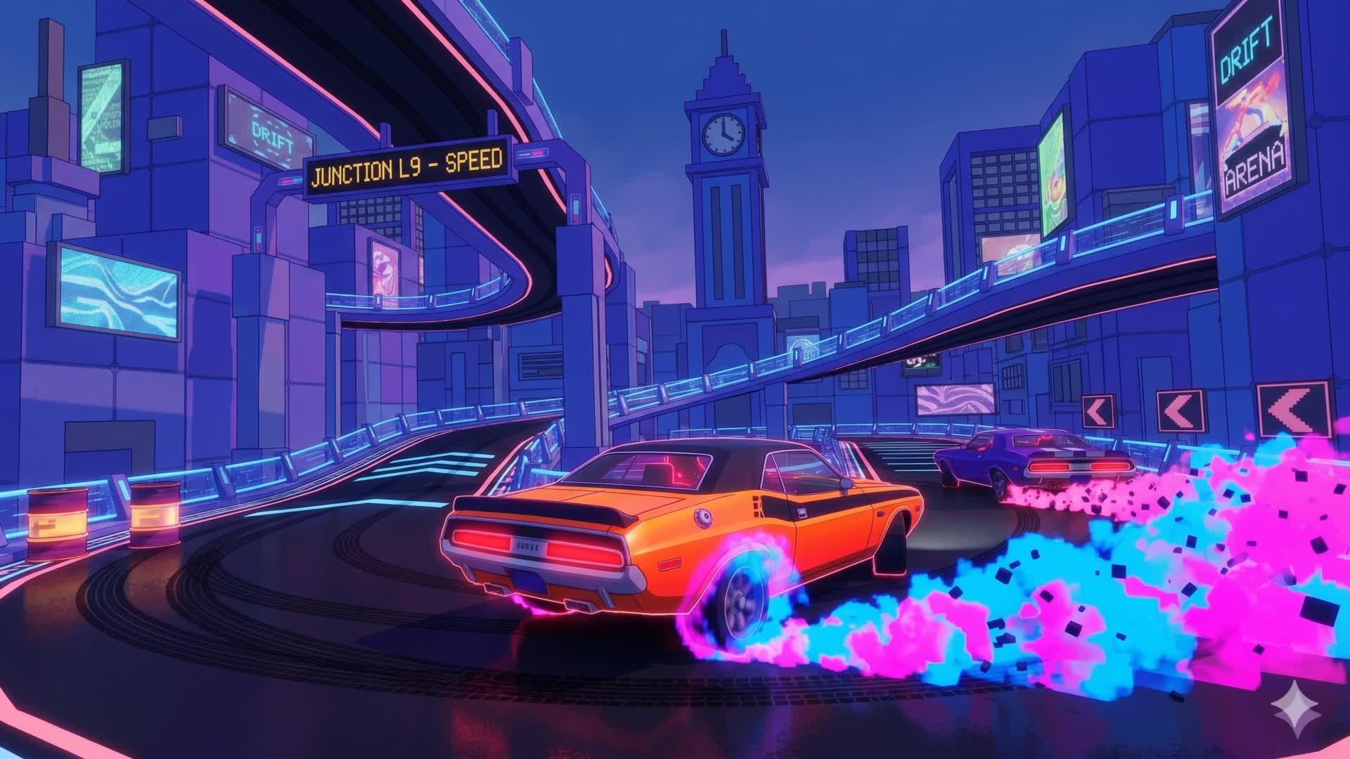 SYNTHWAVE DRIFT: PIXEL STREETS 📼