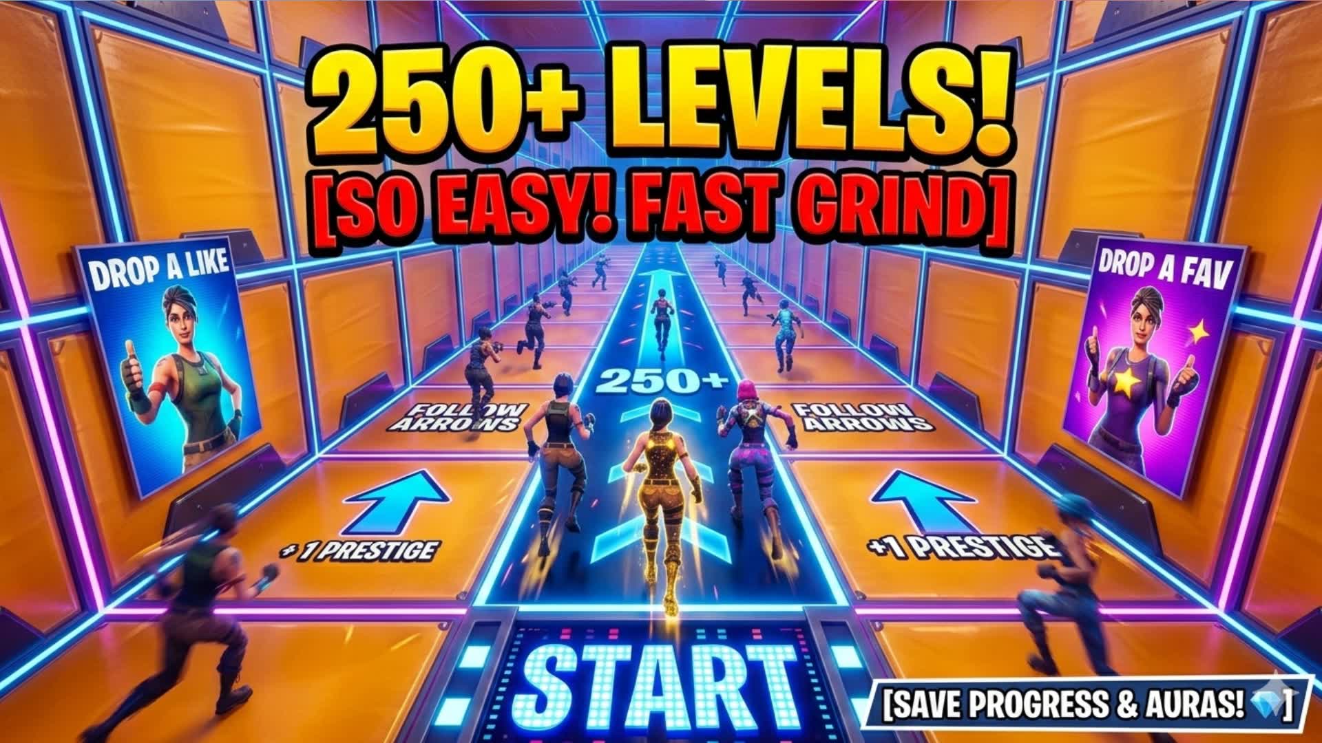 250+ EASY DEATHRUN 🌈 [PRESTIGE]