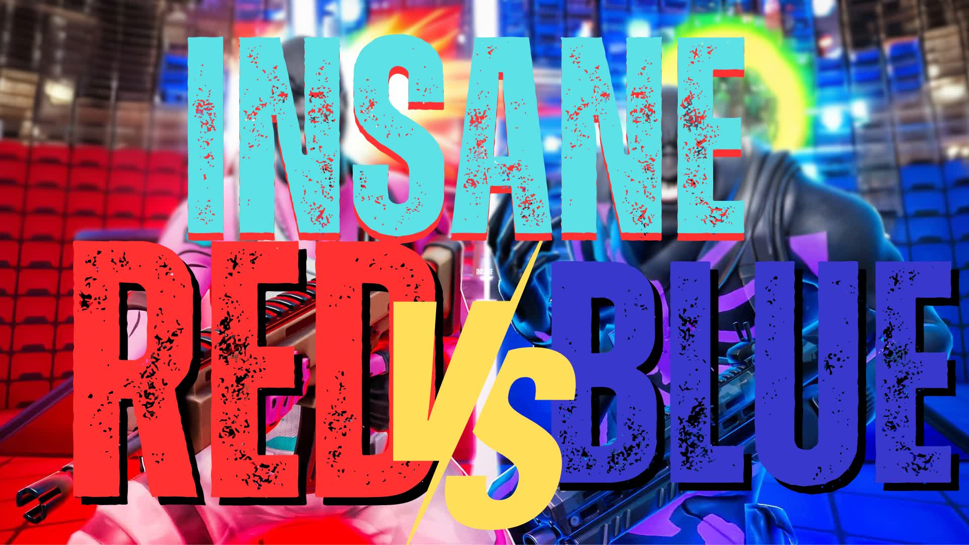 INSANE RED🔴 VS BLUE🔵ULTIMATE MAP!!!