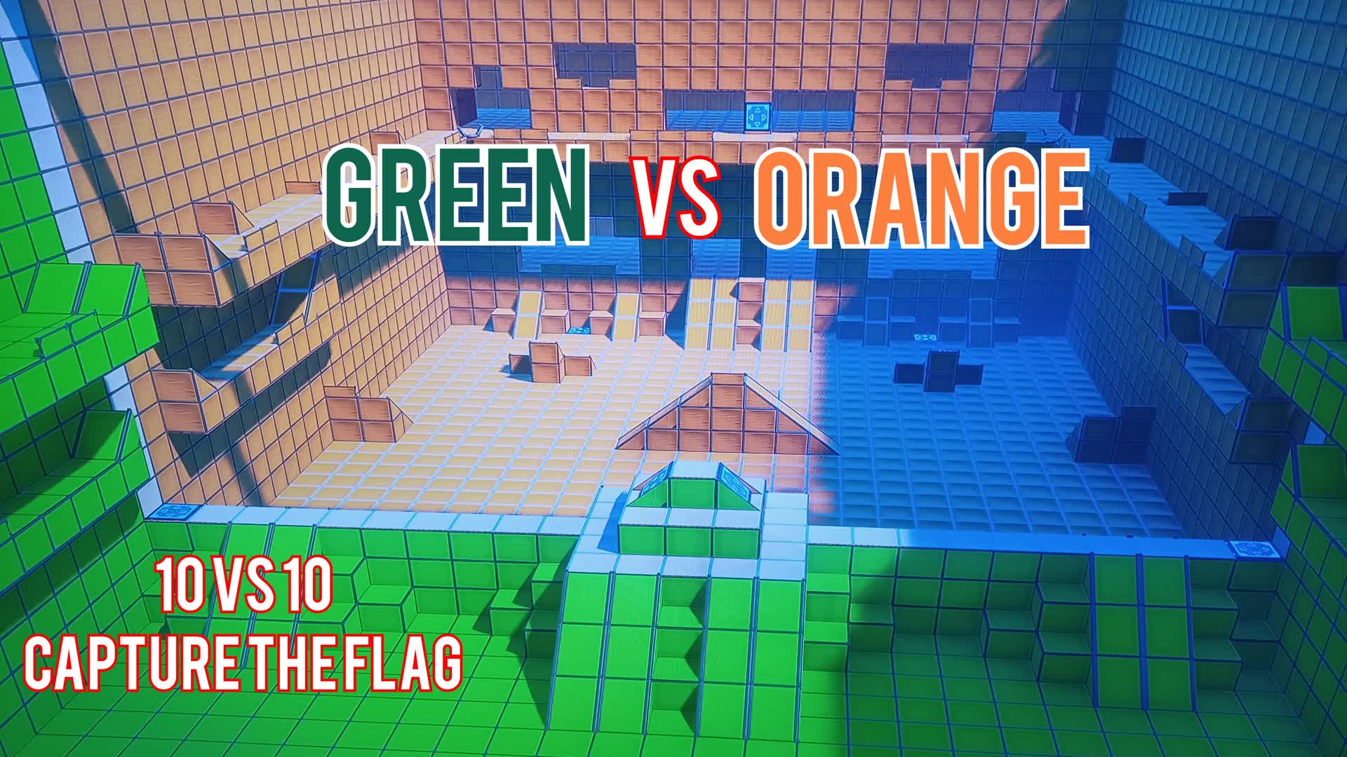 Green VS Orange - Capture the flag