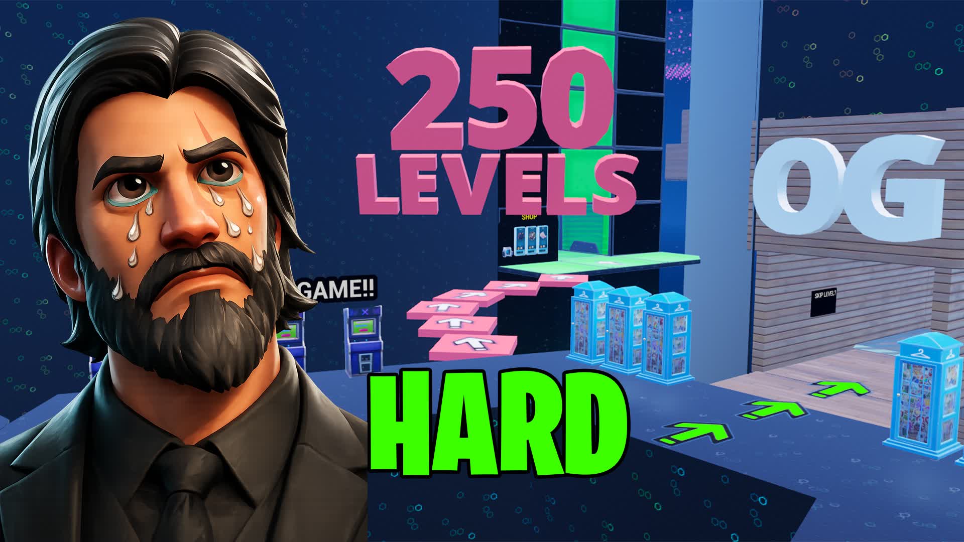 😫OG HARD PARKOUR +250 LEVELS