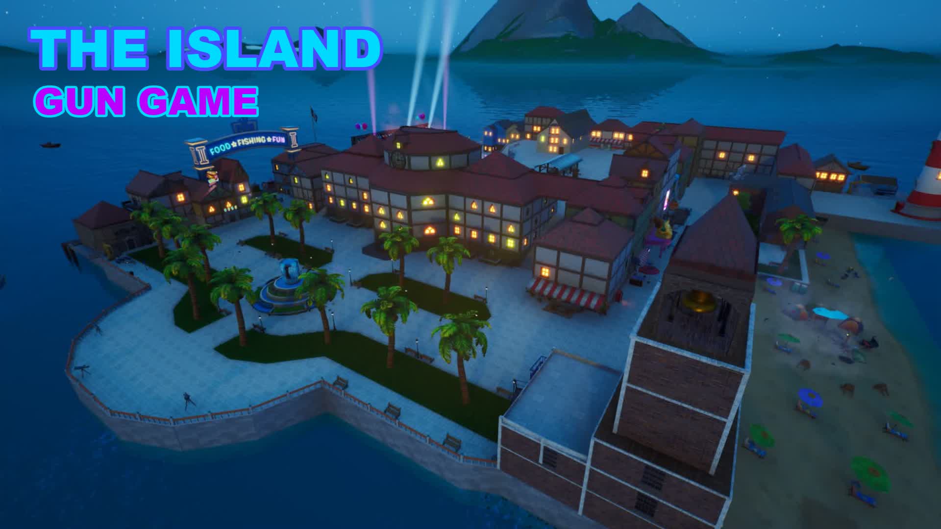 🏝️ THE ISLAND | GUN GAME🏝️