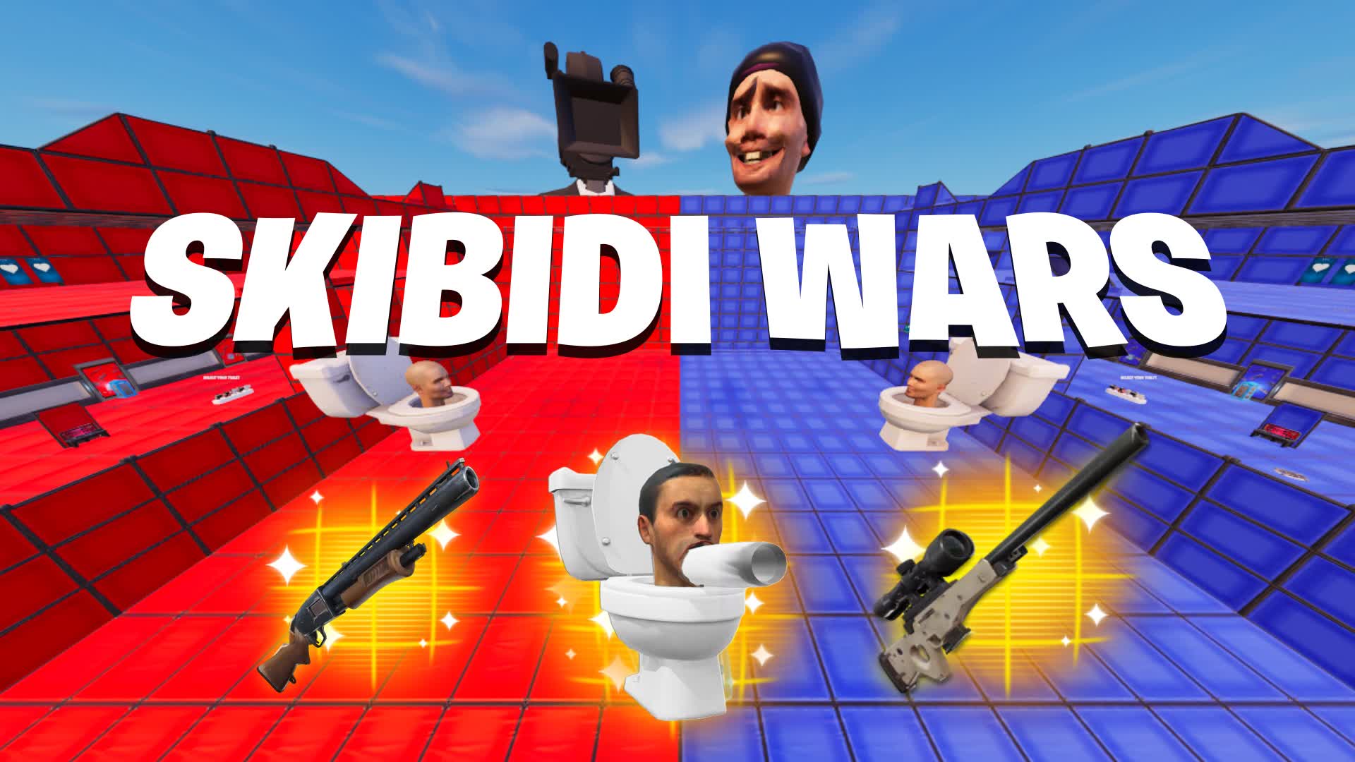 SKIBIDI TOILET WARS 🔴🔵