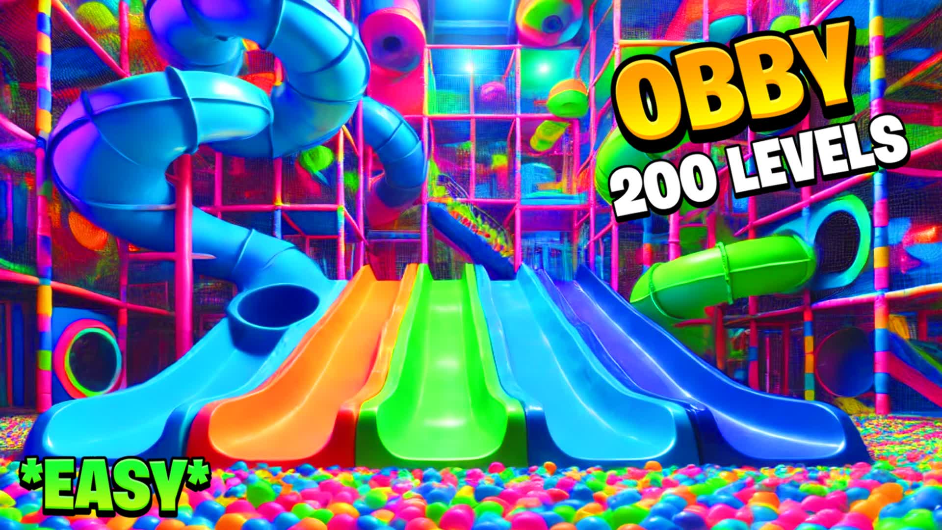 🌈 DEFAULT 200 OBBY PARKOUR 🌈