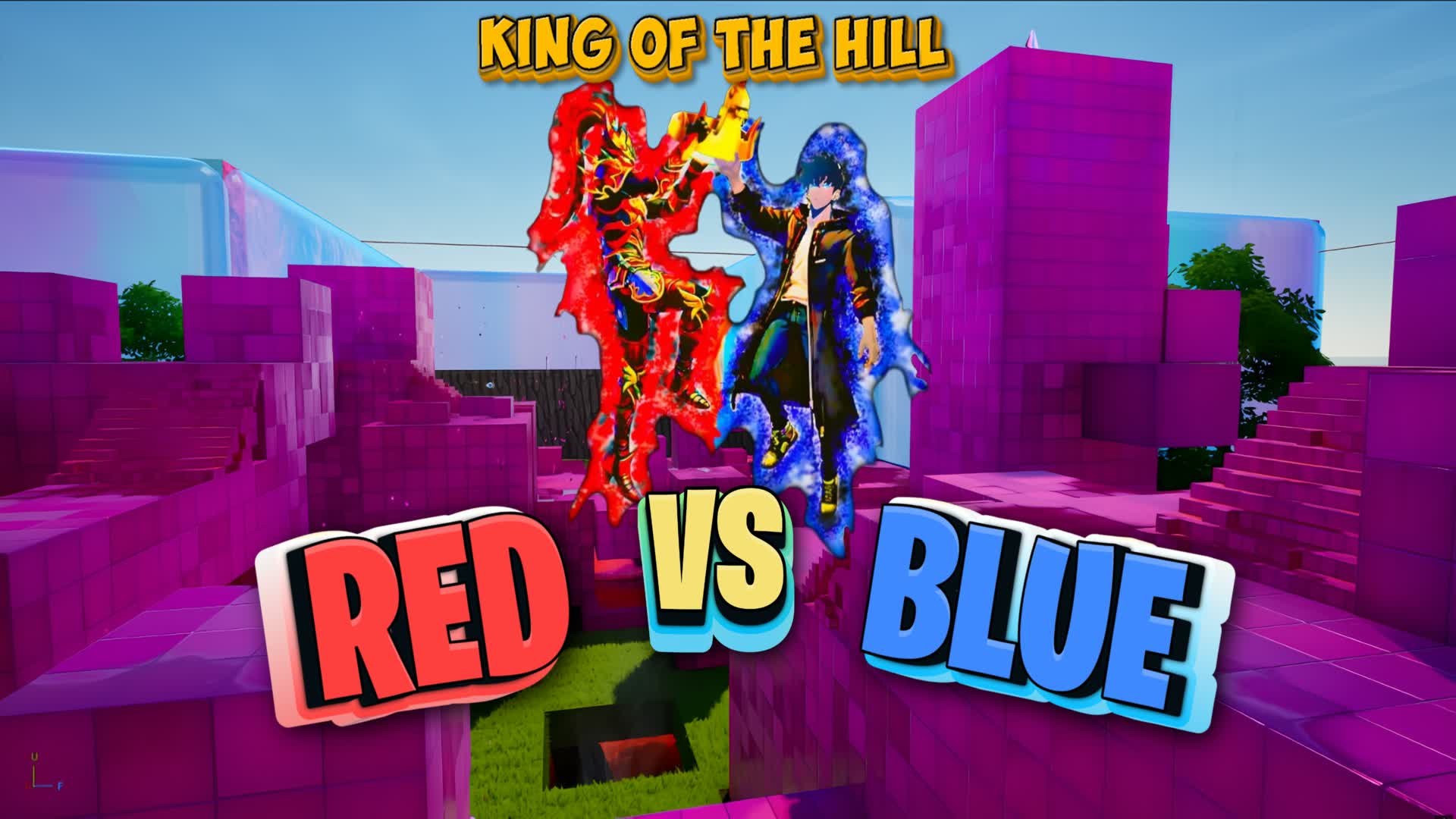 KING OF THE HILL - RED VS BLUE