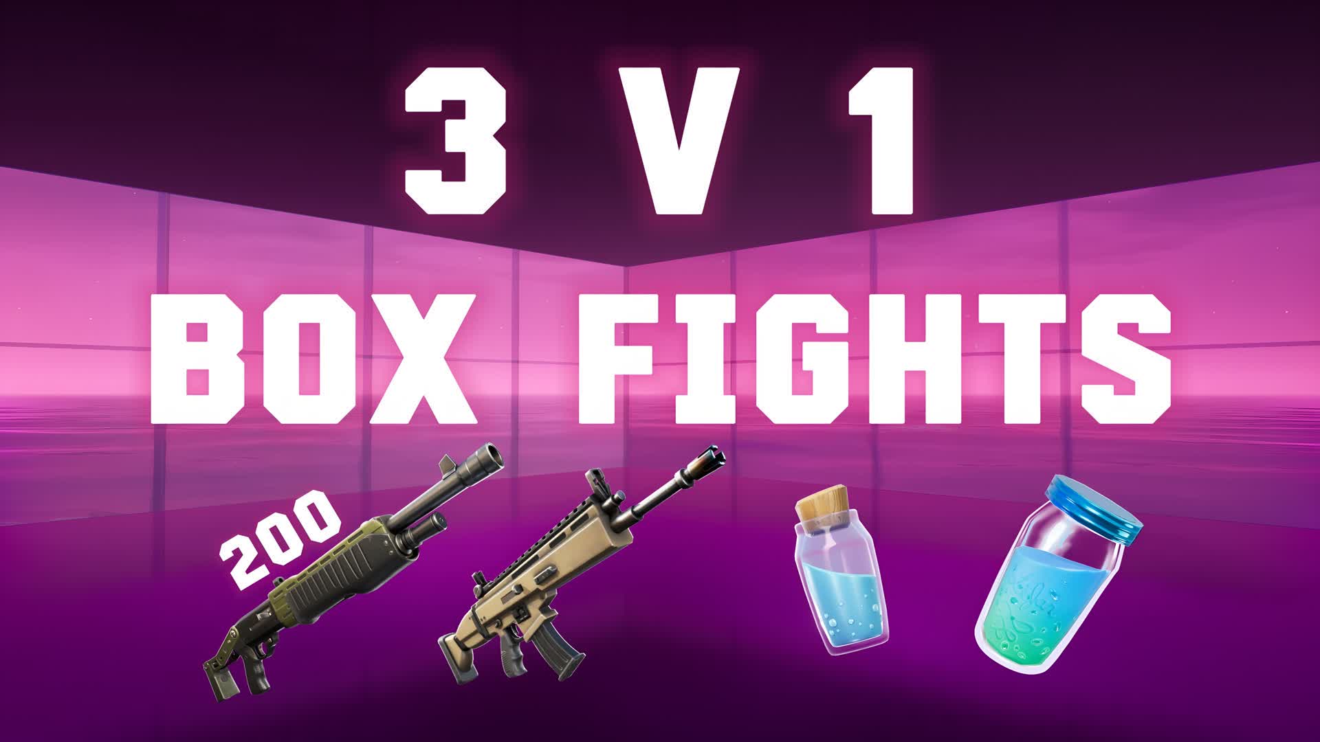 🔫Box Fight 3 vs 3🔫