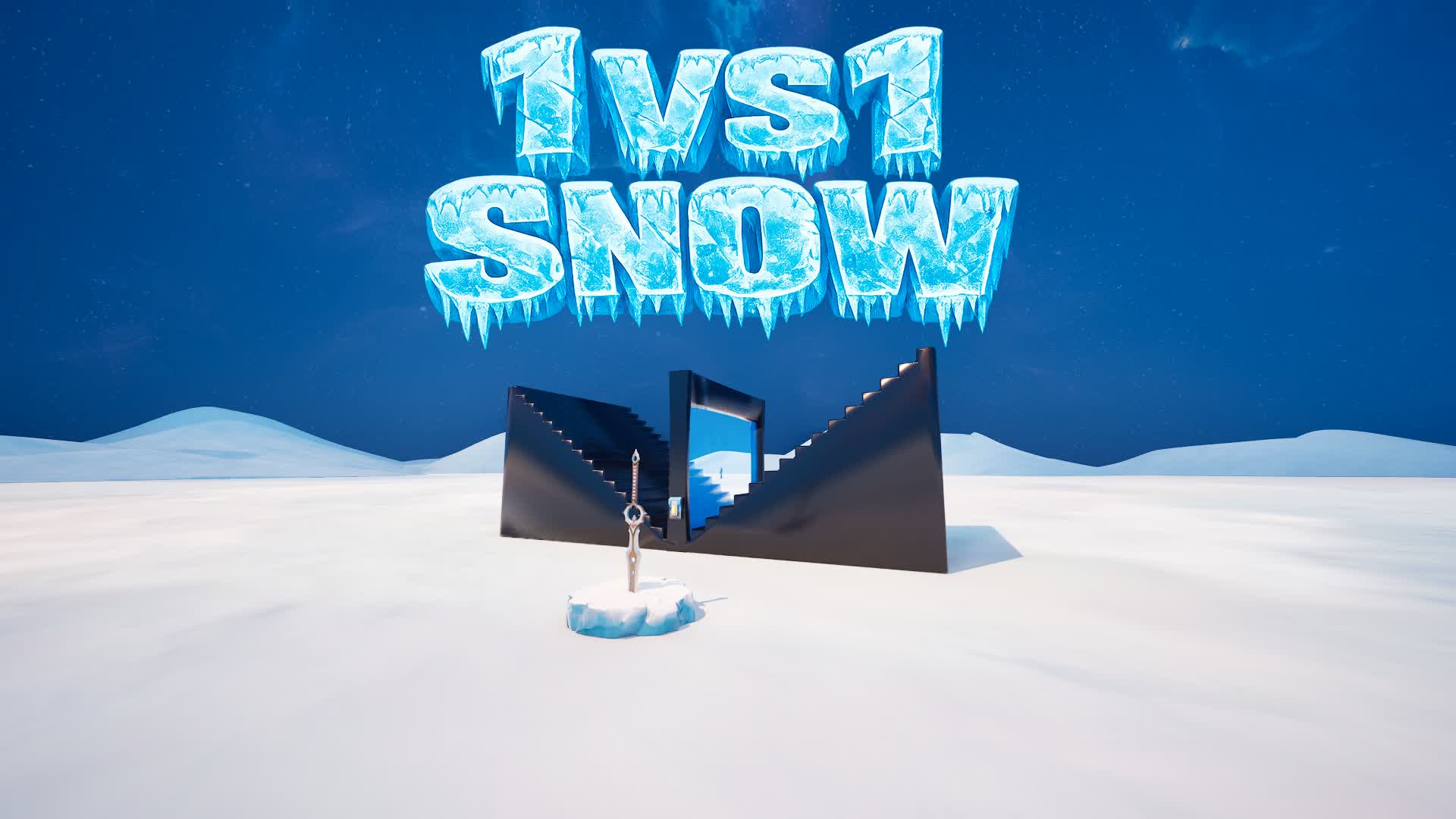 ❄️ Snow 1VS1 – Random Weapons