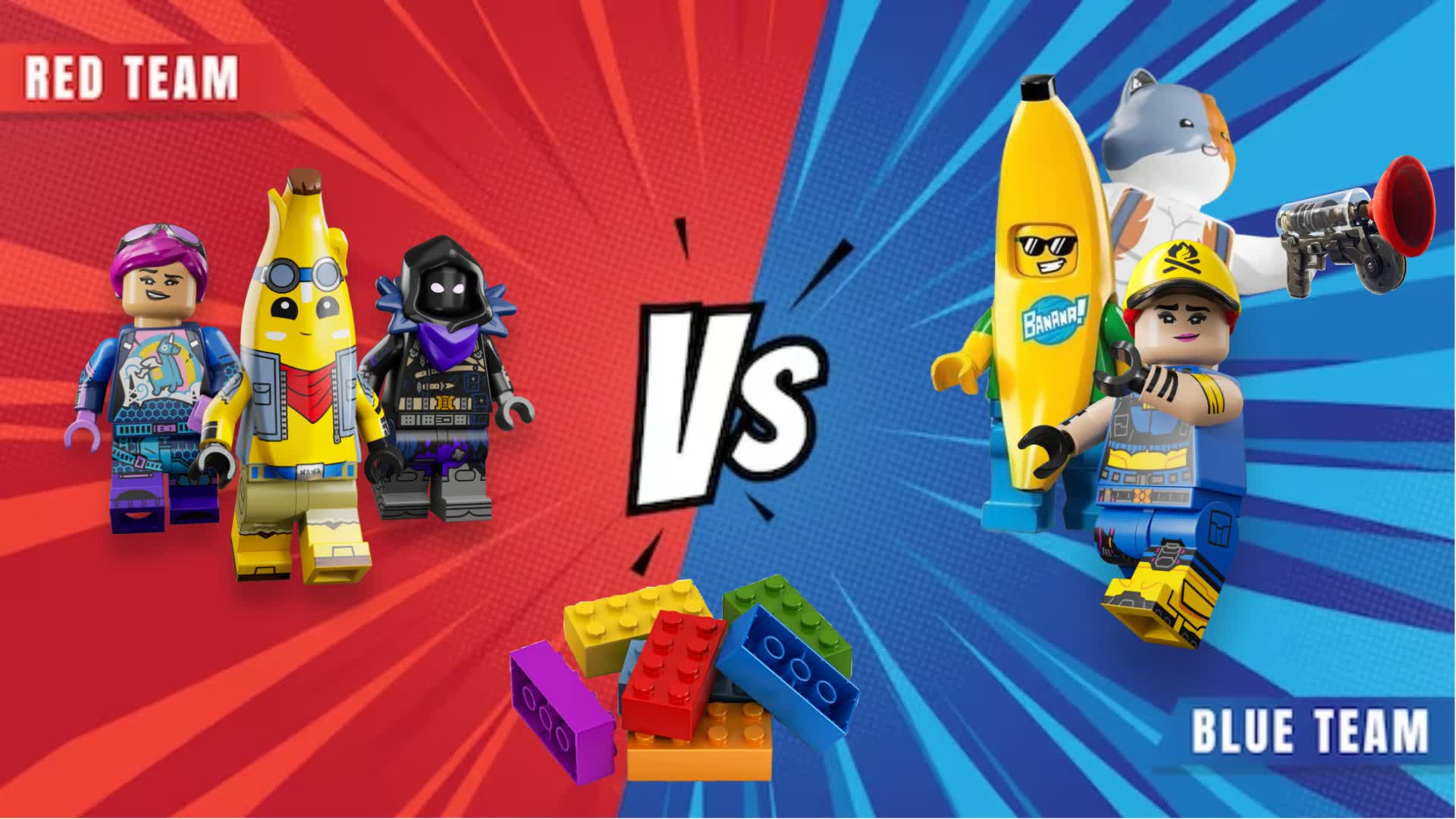BRICKY RED VS BLUE