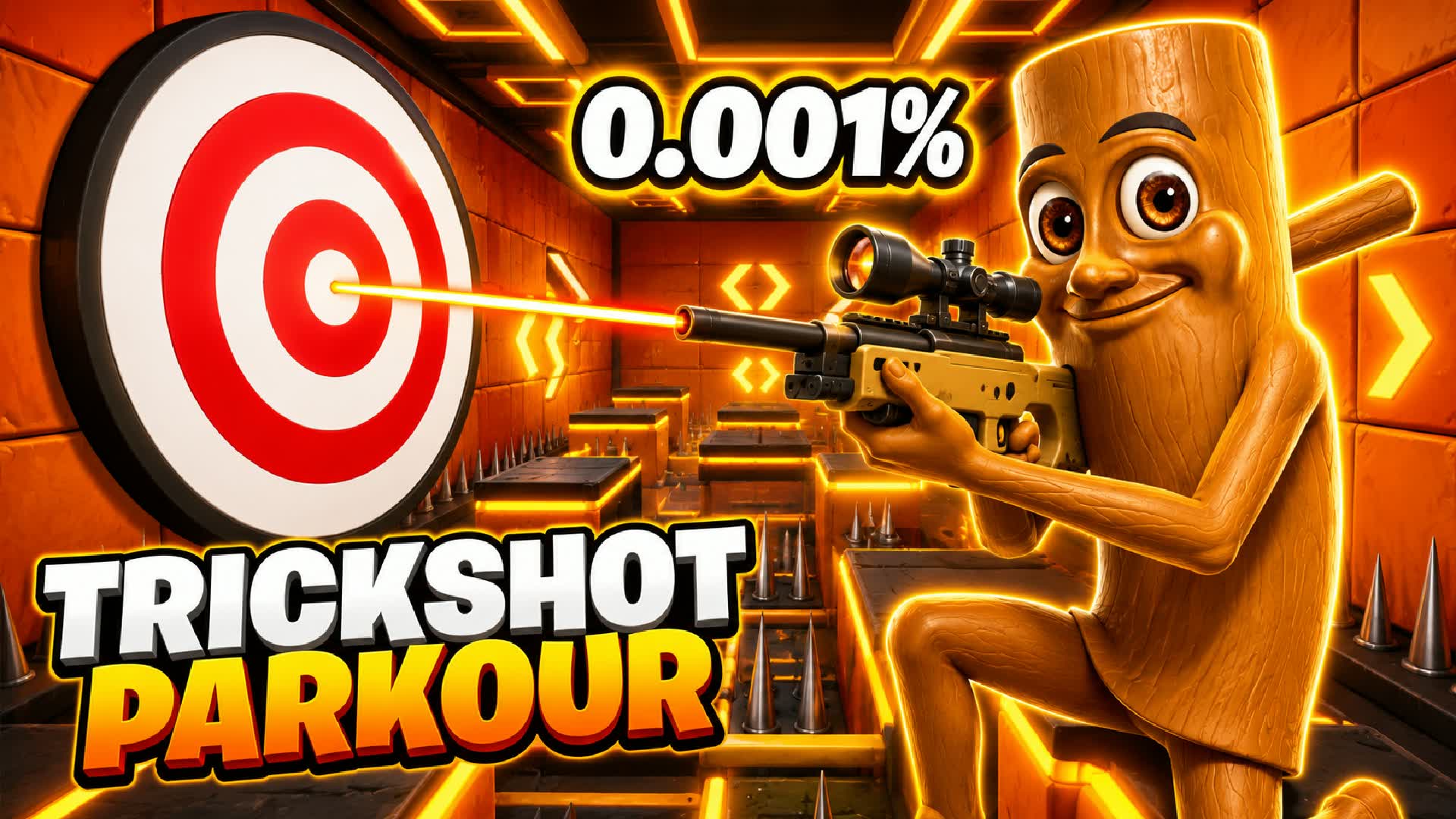 AMAZING TRICKSHOT PARKOUR🎯(125 LEVELS)