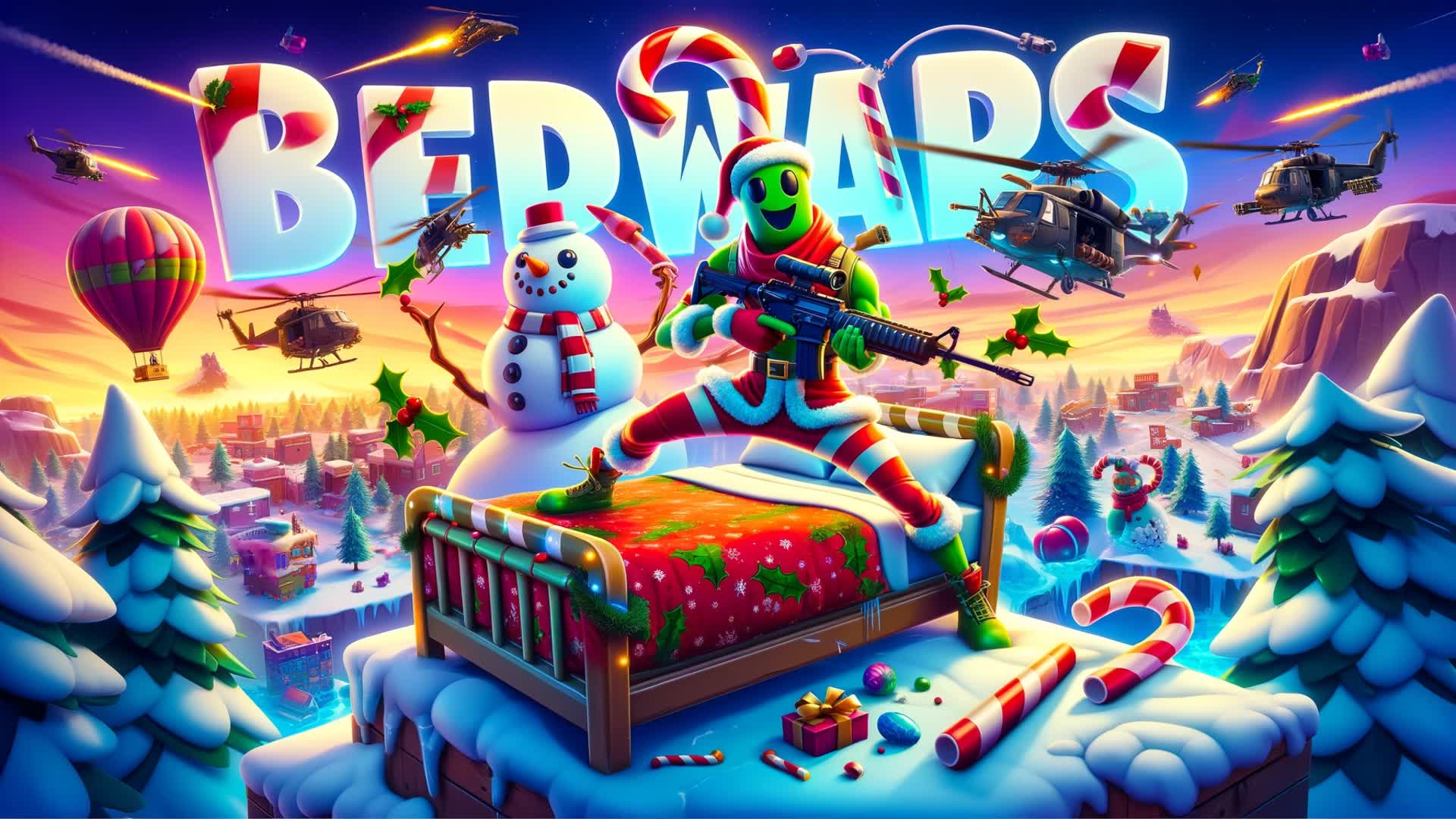 🎁 XMAS BED WARS 🎁