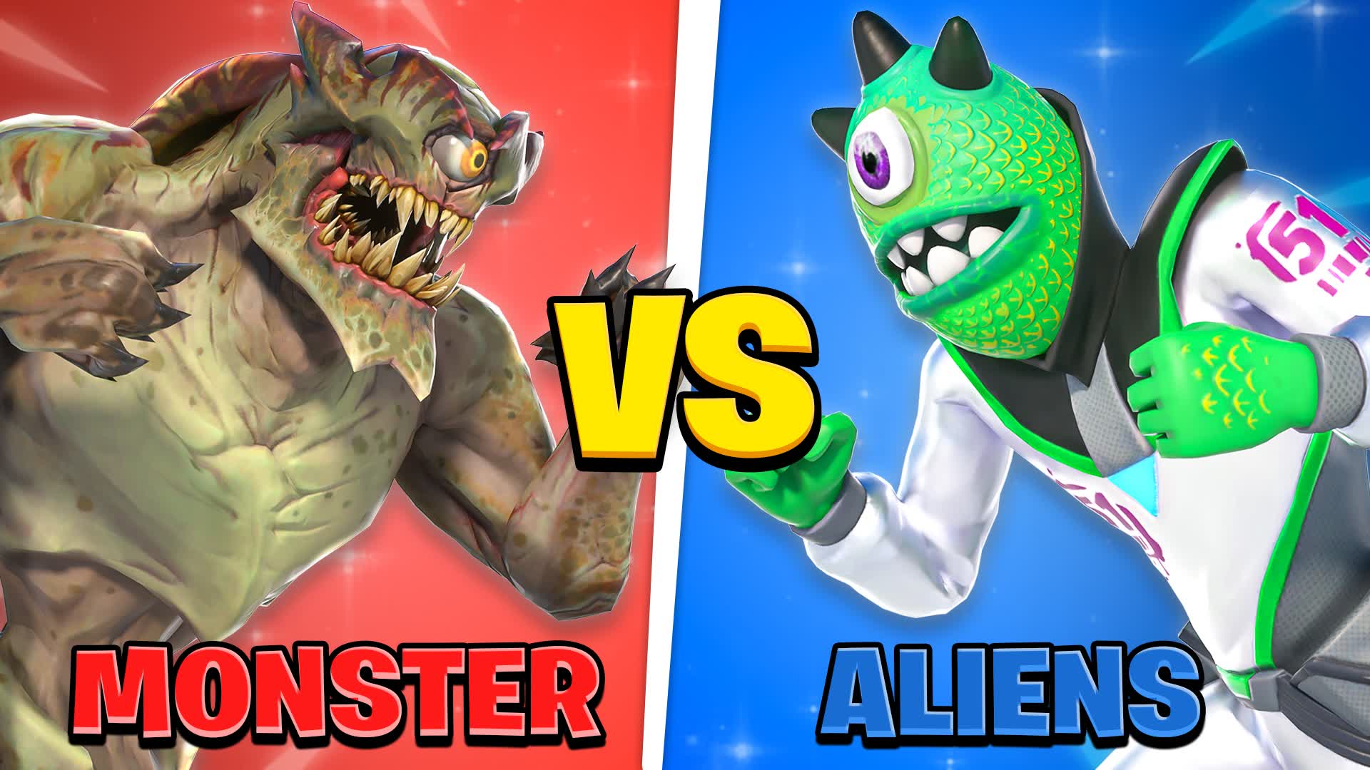RANKED MONSTER 👹 VS ALIENS 👽 ⭐ (PVP)