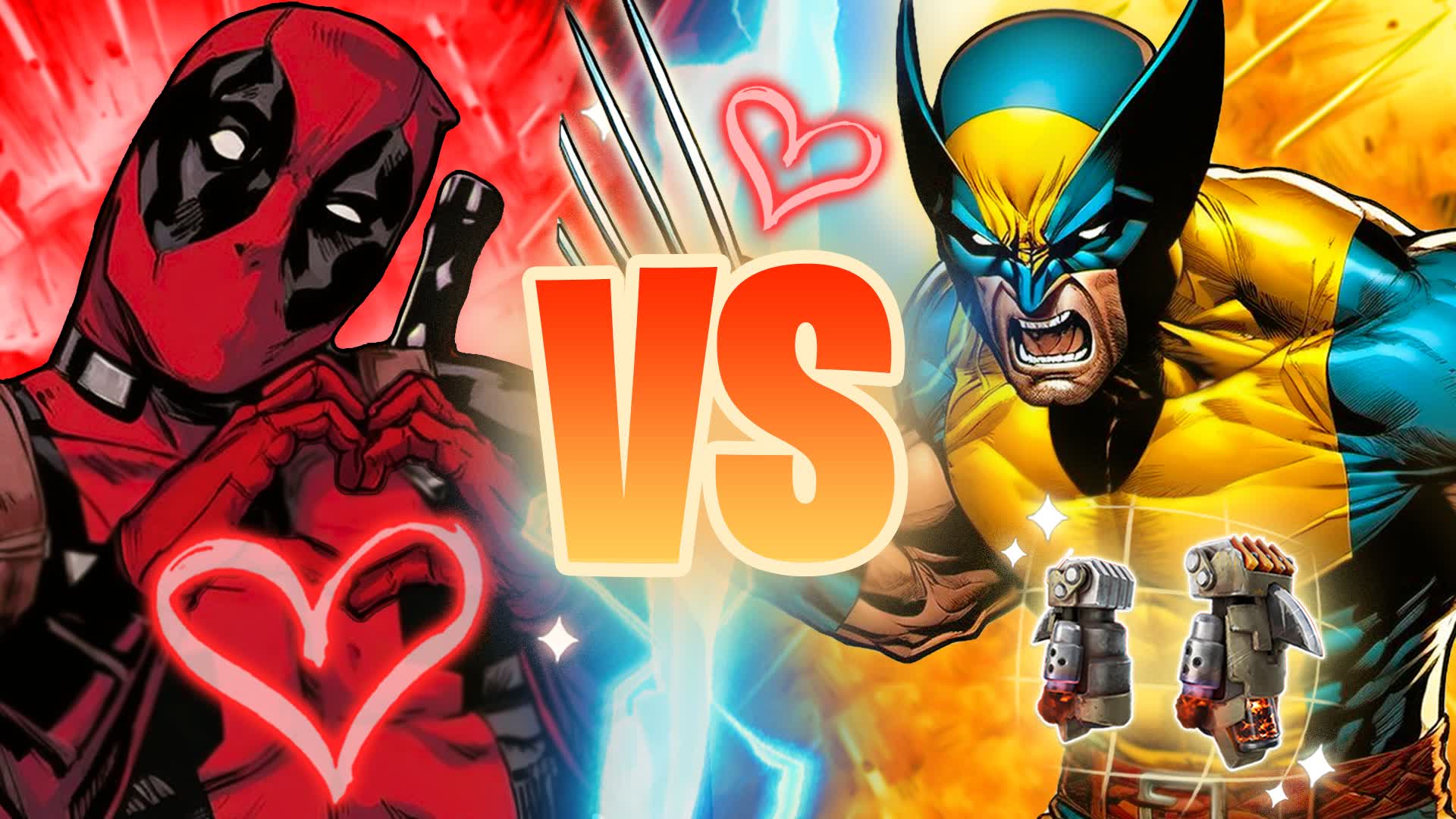🕷DEADPOOL VS WOLVERINE🐺 [HUNTERS]