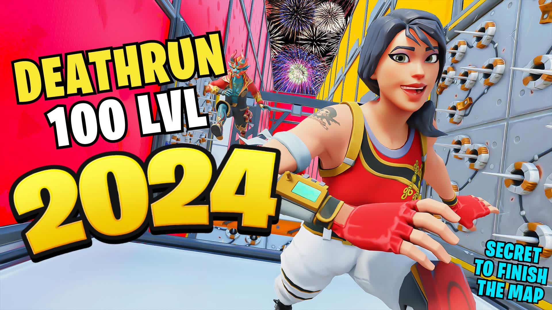 ✨ DEATHRUN 100 LVL + SECRET CHALLENGES ✨