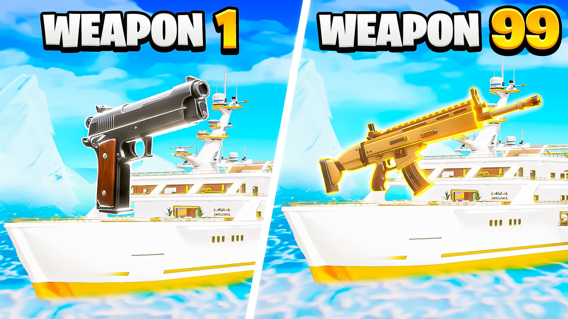 HOSPITAL YACHT INFINITE GUN GAME 🛥️
