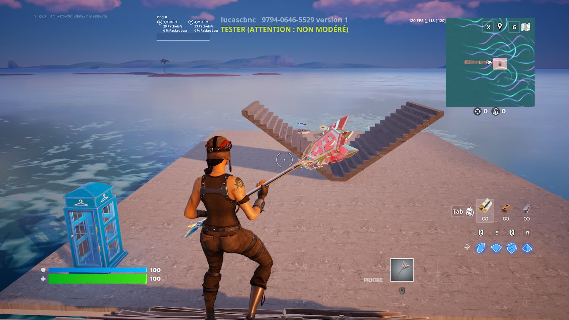 1V1 builds fight VT