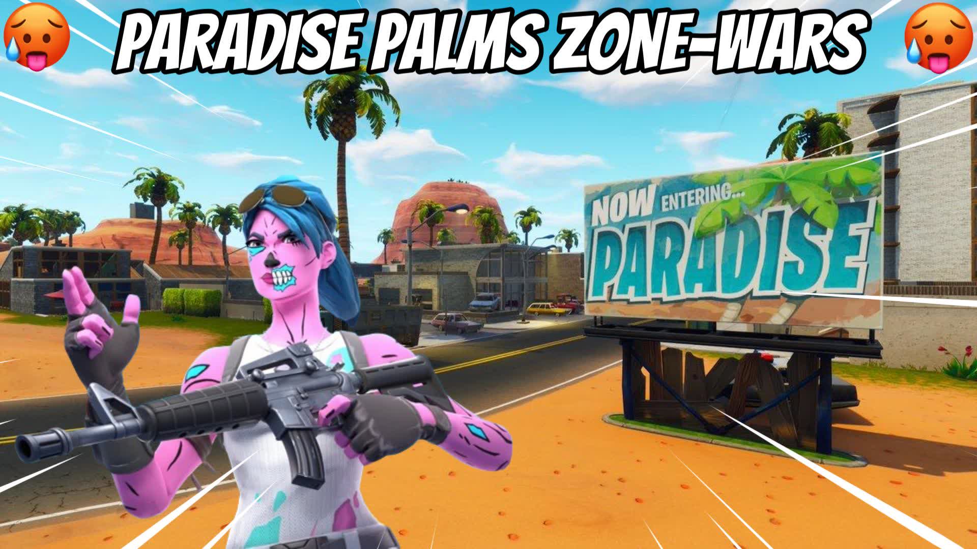 PARADISE PALMS ZONEWARS 🥵