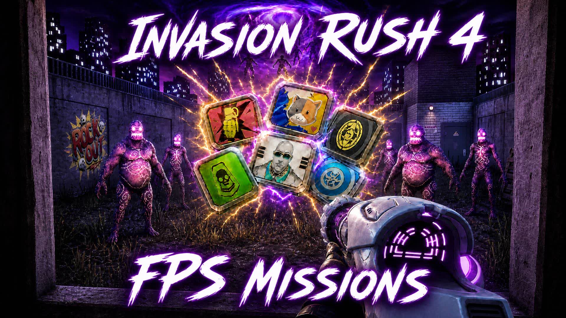 Invasion Rush 4: FPS missions