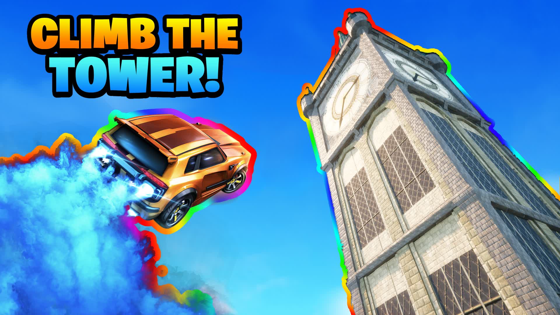 CLIMB THE TOWER! - ROOFTOP RUN