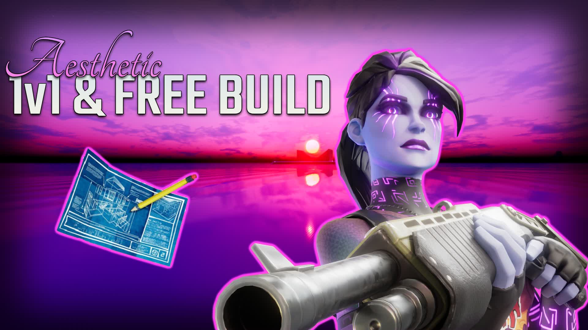 ✨AESTHETIC 1v1 & FREE BUILD✨