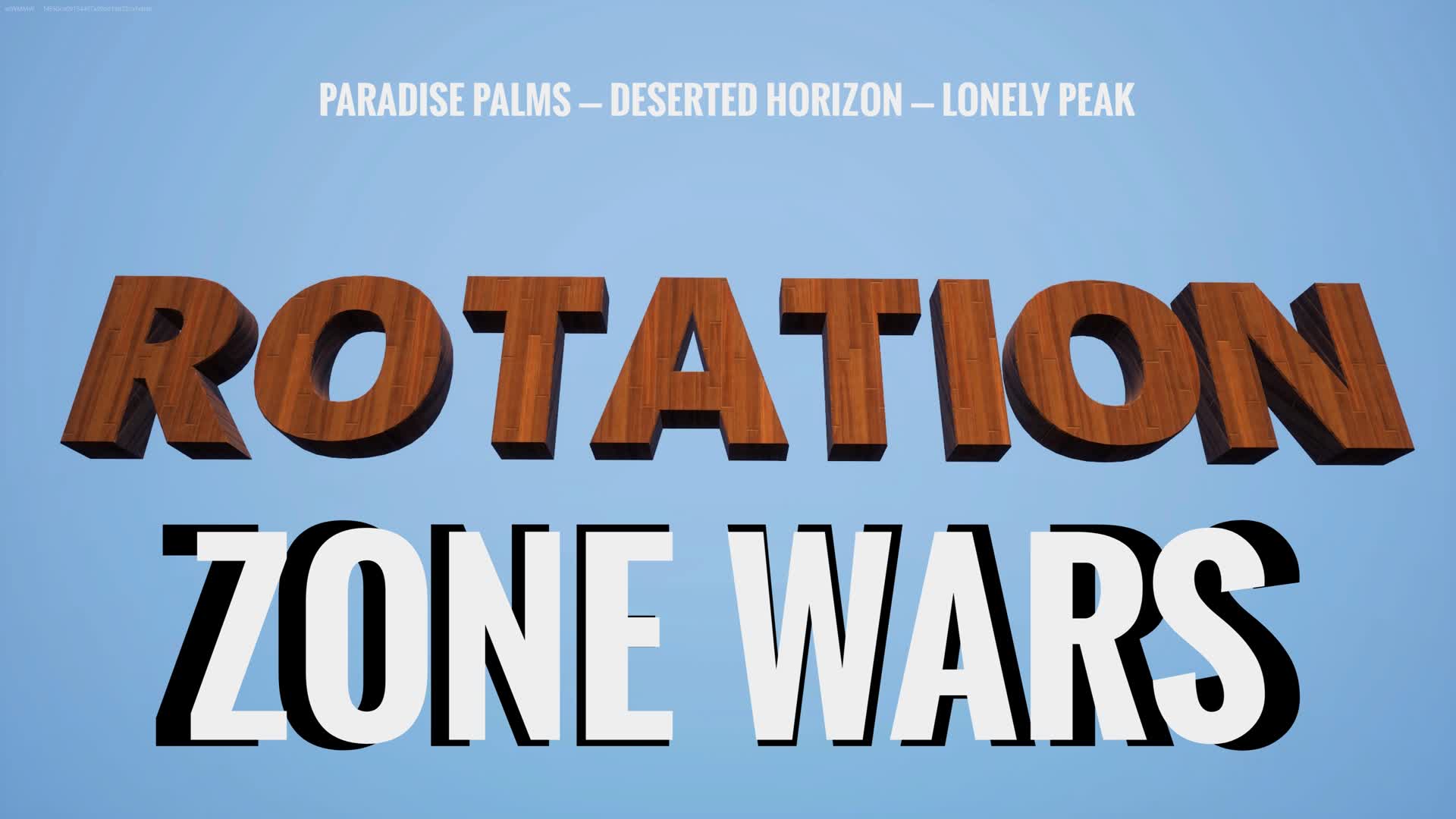 Rotation Zone Wars