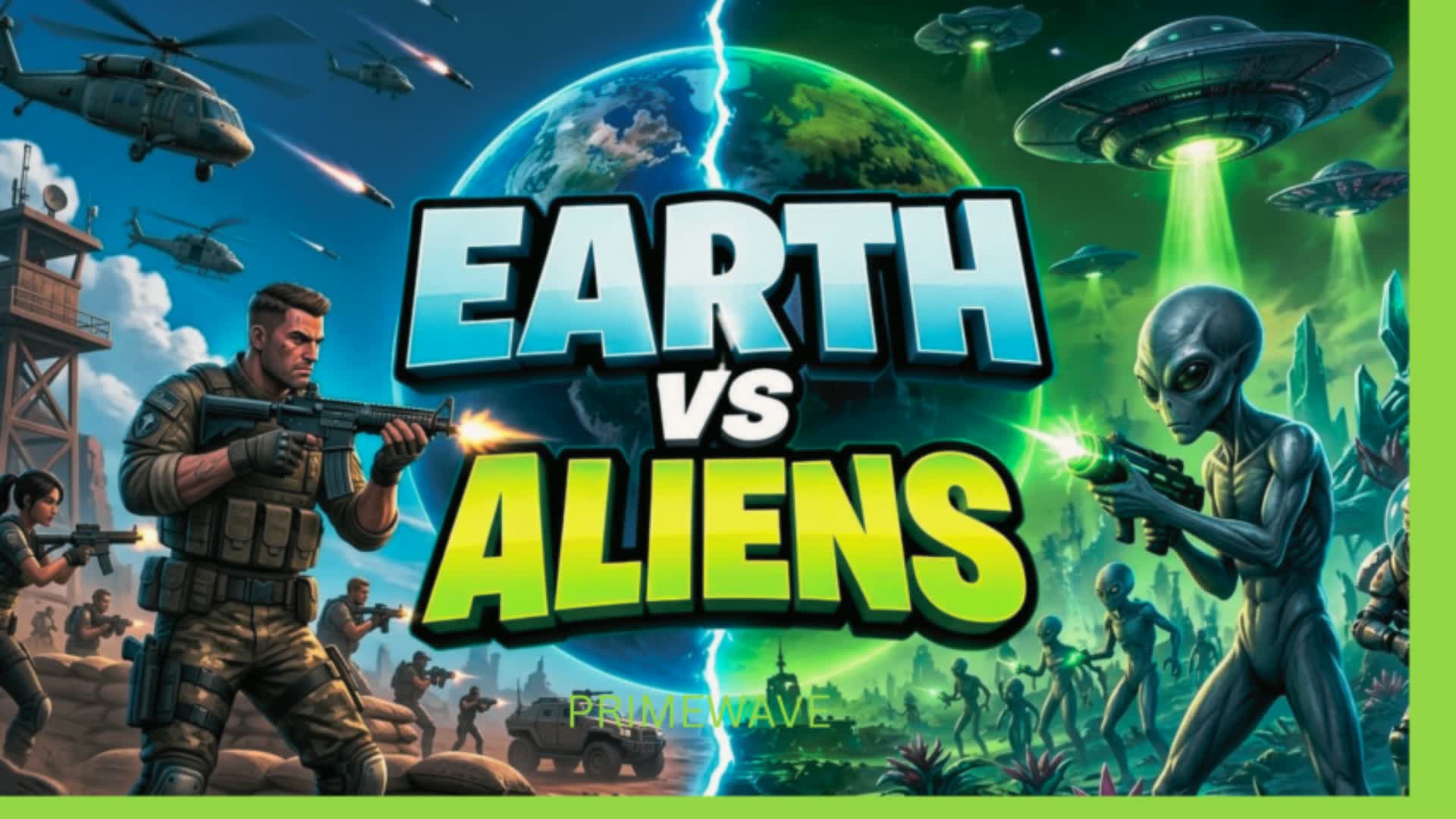 👽 Earth VS Aliens 🌍