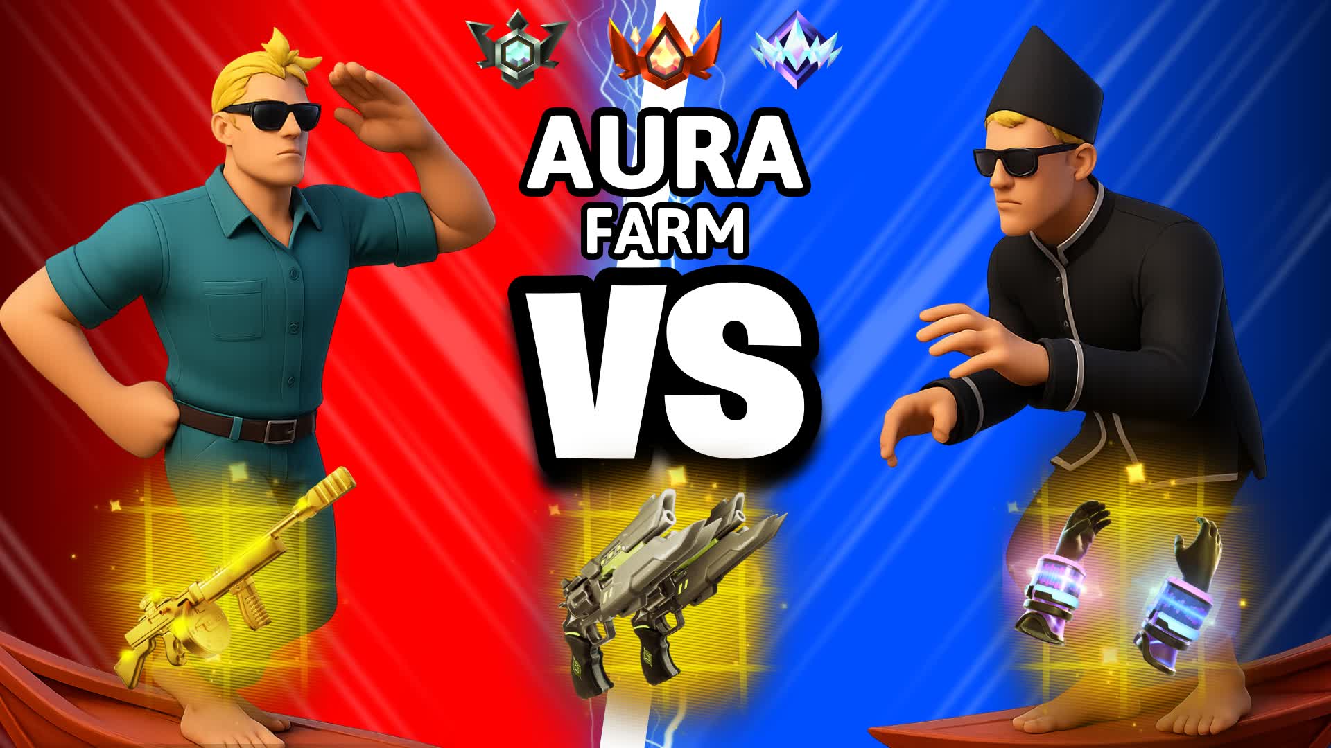 Aura Farm Red VS Blue