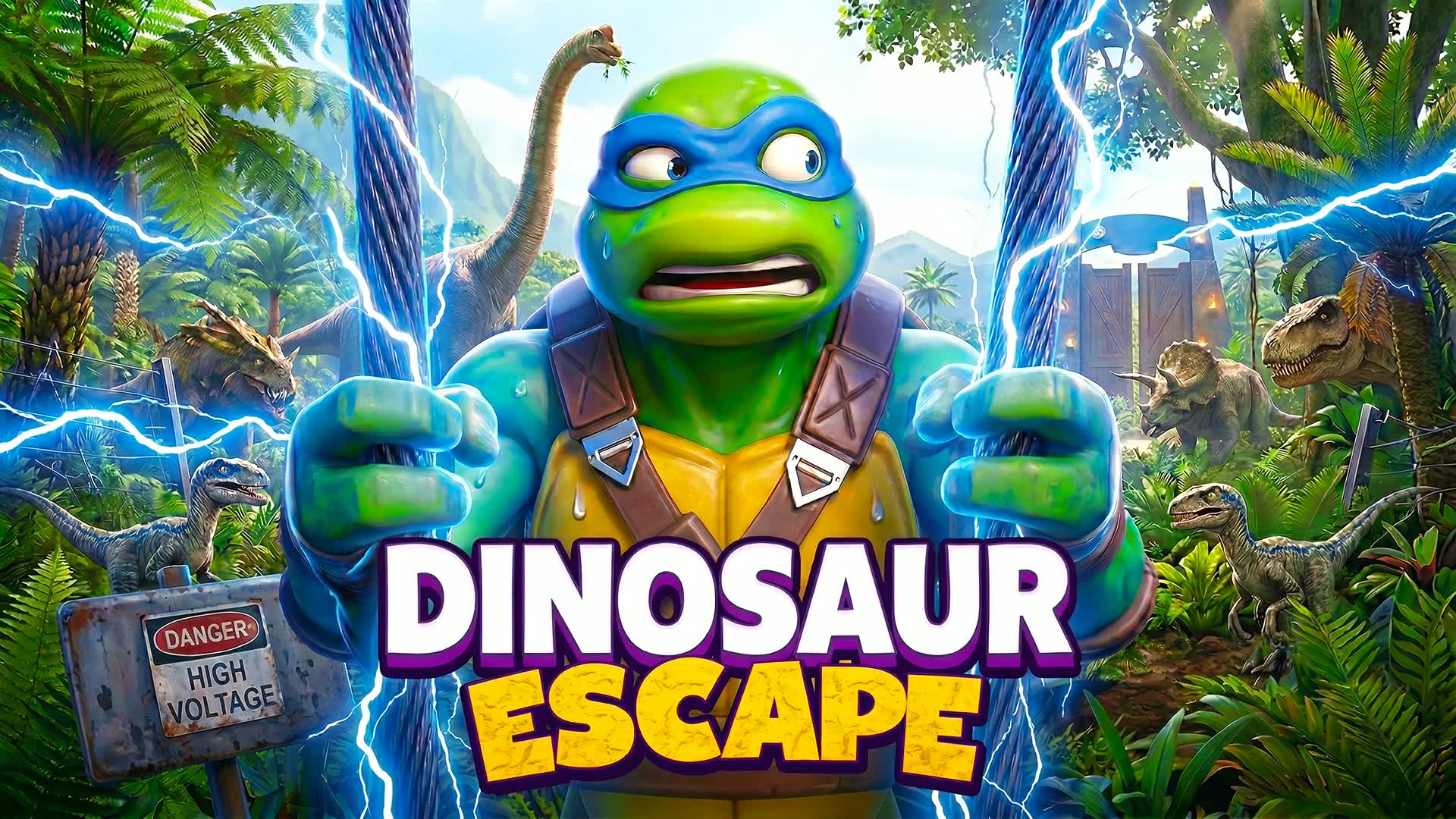 DINOSAUR ESCAPE TMNT [ROGUELIKE]