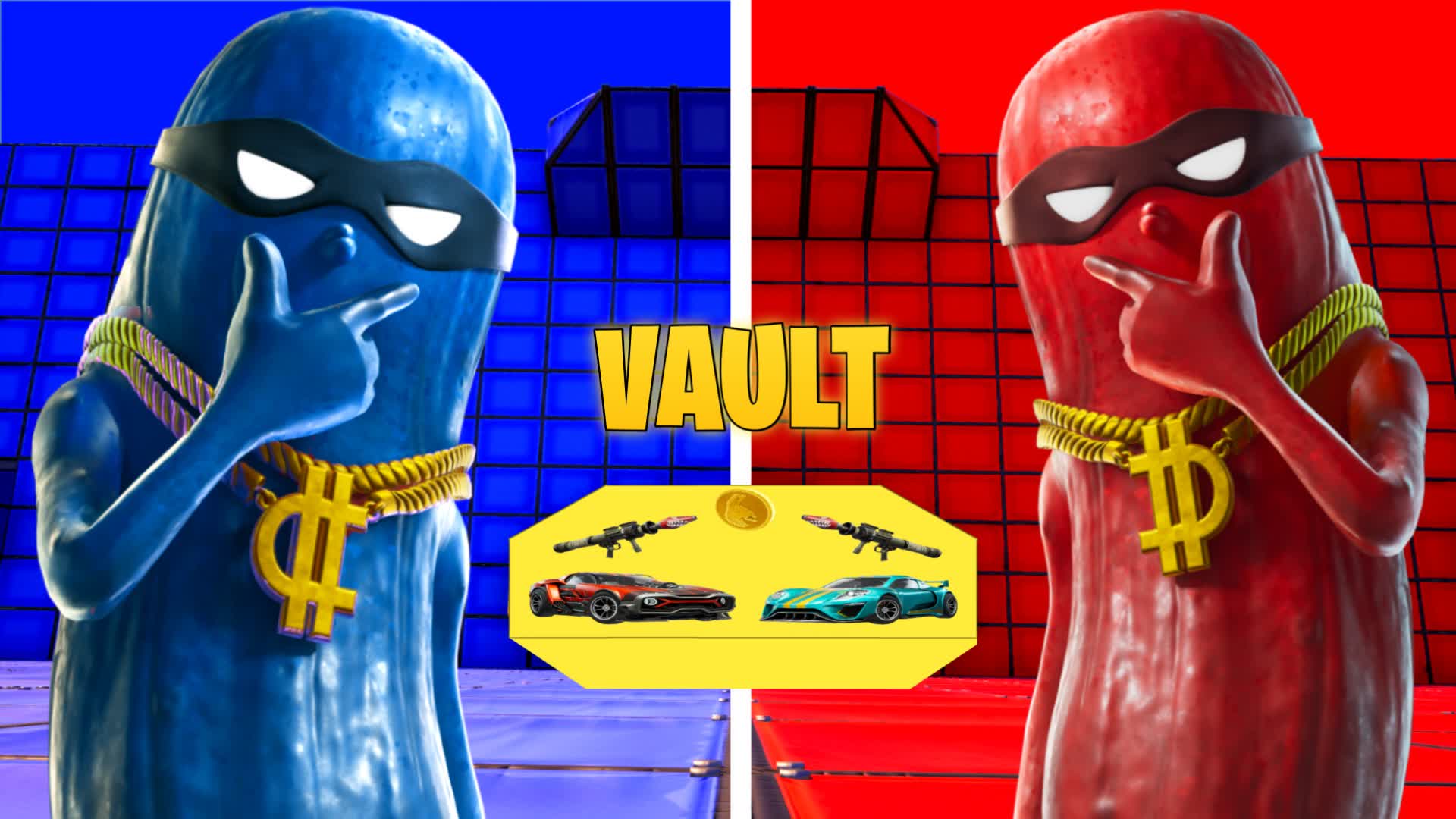 SUPER RED VS BLUE POWER 🔴🔵