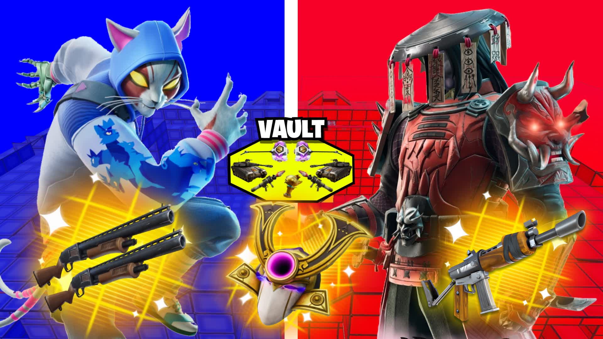 OMG Red vs Blue Hero 🔴🔵 UPDATED