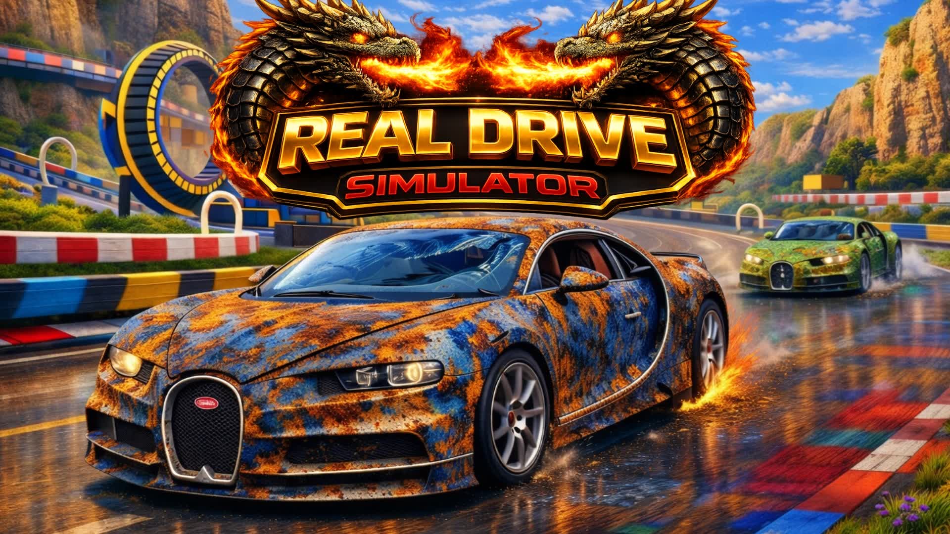 Real drive simulator speedrun