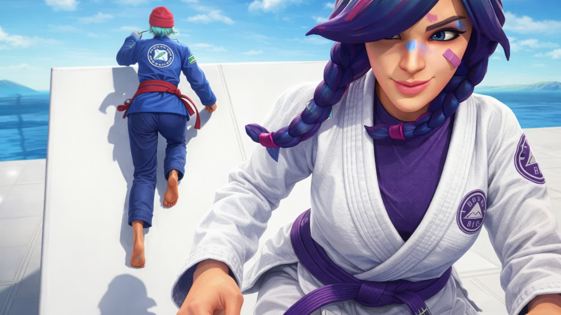 1v1 BUILD FIGHTS JIU-JITSU