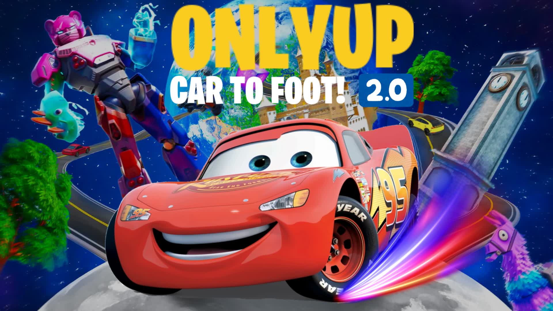 ONLYUP CAR TO FOOT 2.0🚗➡️🏃