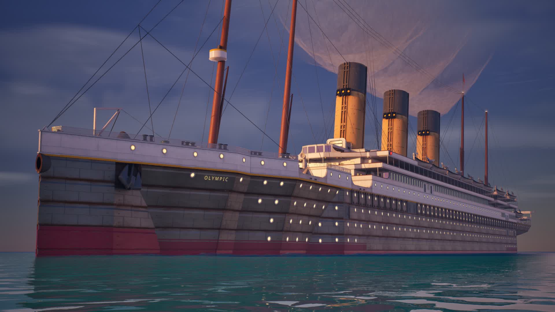 RMS OLYMPIC (1907 DESIGN A) - SHOWCASE