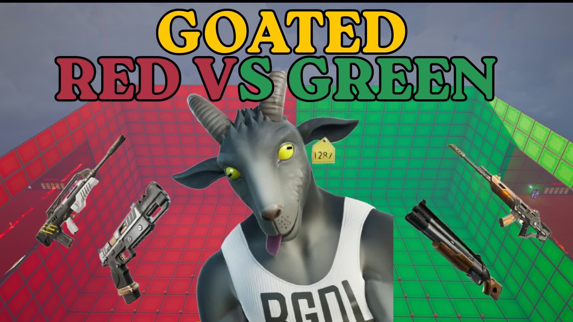 🐐 GOATED RED VS GREEN 🐐